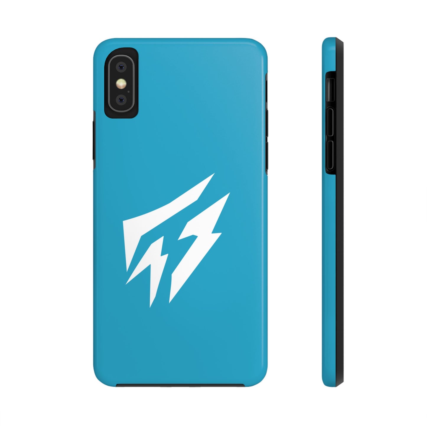 Flashlander Thunders Tough Phone Cases for all Iphone and Samsung Galaxy Blue Aqua Turquoise