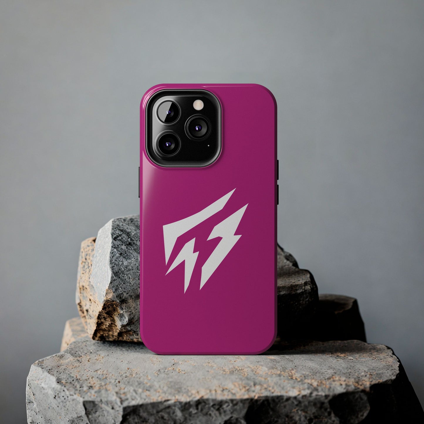 Flashlander Thunders Tough Phone Cases for all Iphone and Samsung Galaxy Dark Pink