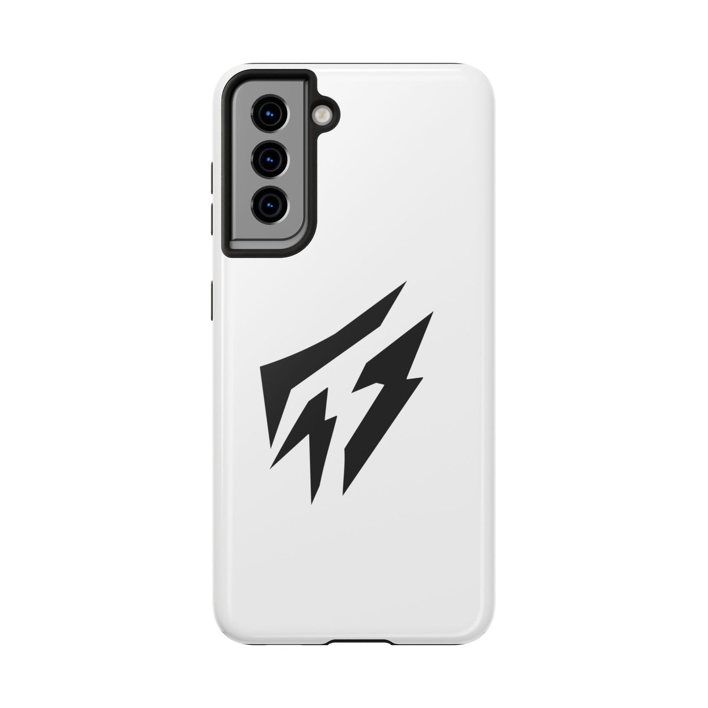 Flashlander Thunders Tough Phone Cases for all Iphone and Samsung Galaxy White