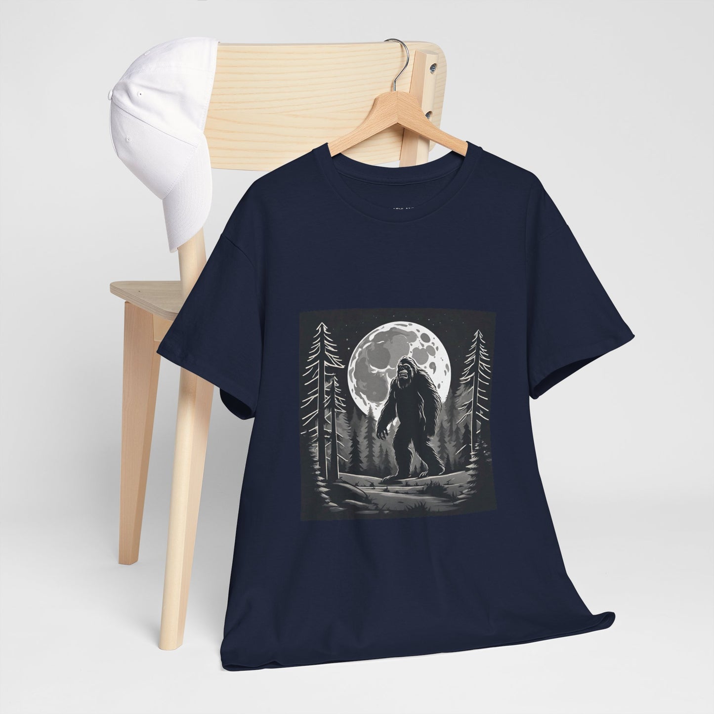 Camisa Bigfoot, camisa Sasquatch, camisa divertida Bigfoot, camisa de senderismo, camisa Yeti, camisa frescaUnisex camiseta de algodón pesado Flashlander