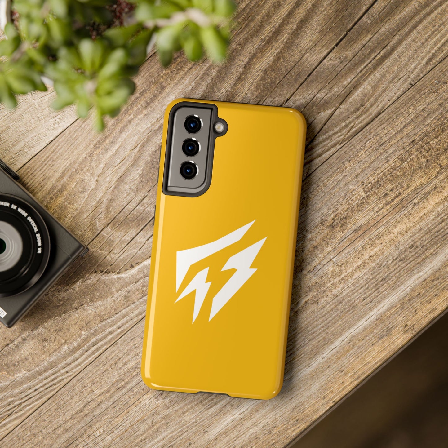 Flashlander Thunders Tough Phone Cases for all Iphone and Samsung Galaxy Yellow