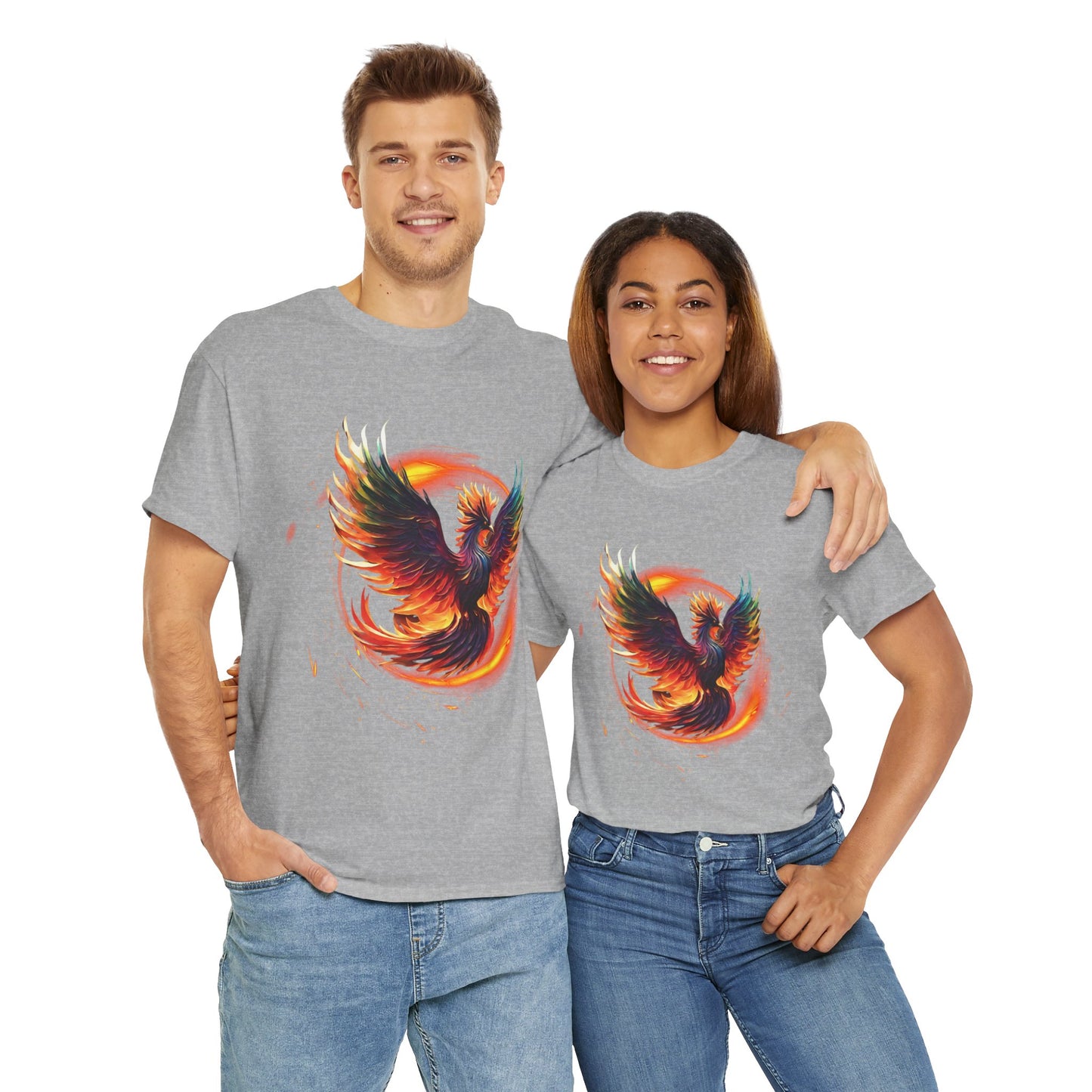 Phoenix Rising from Ashes Flashlander Gym Shirt