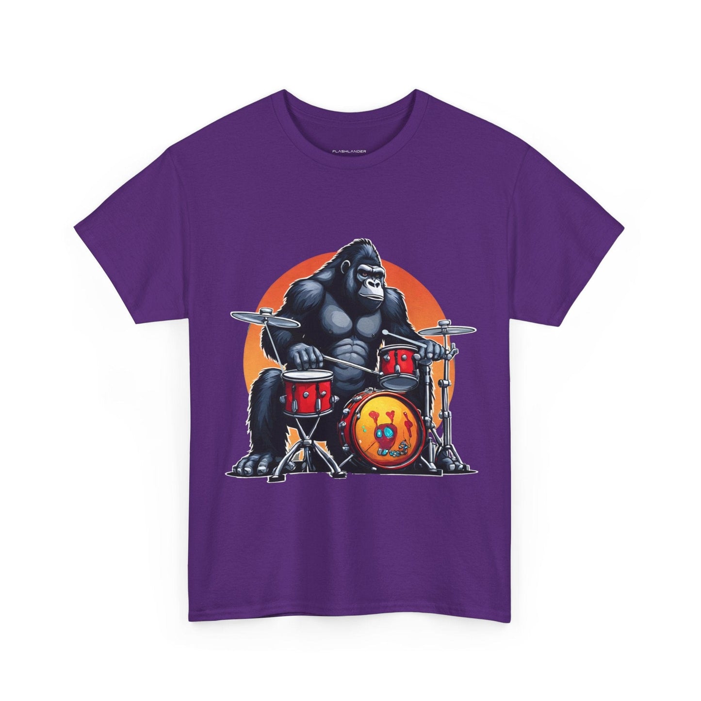 Groove Gorilla Drummer Flashlander Gym Shirt