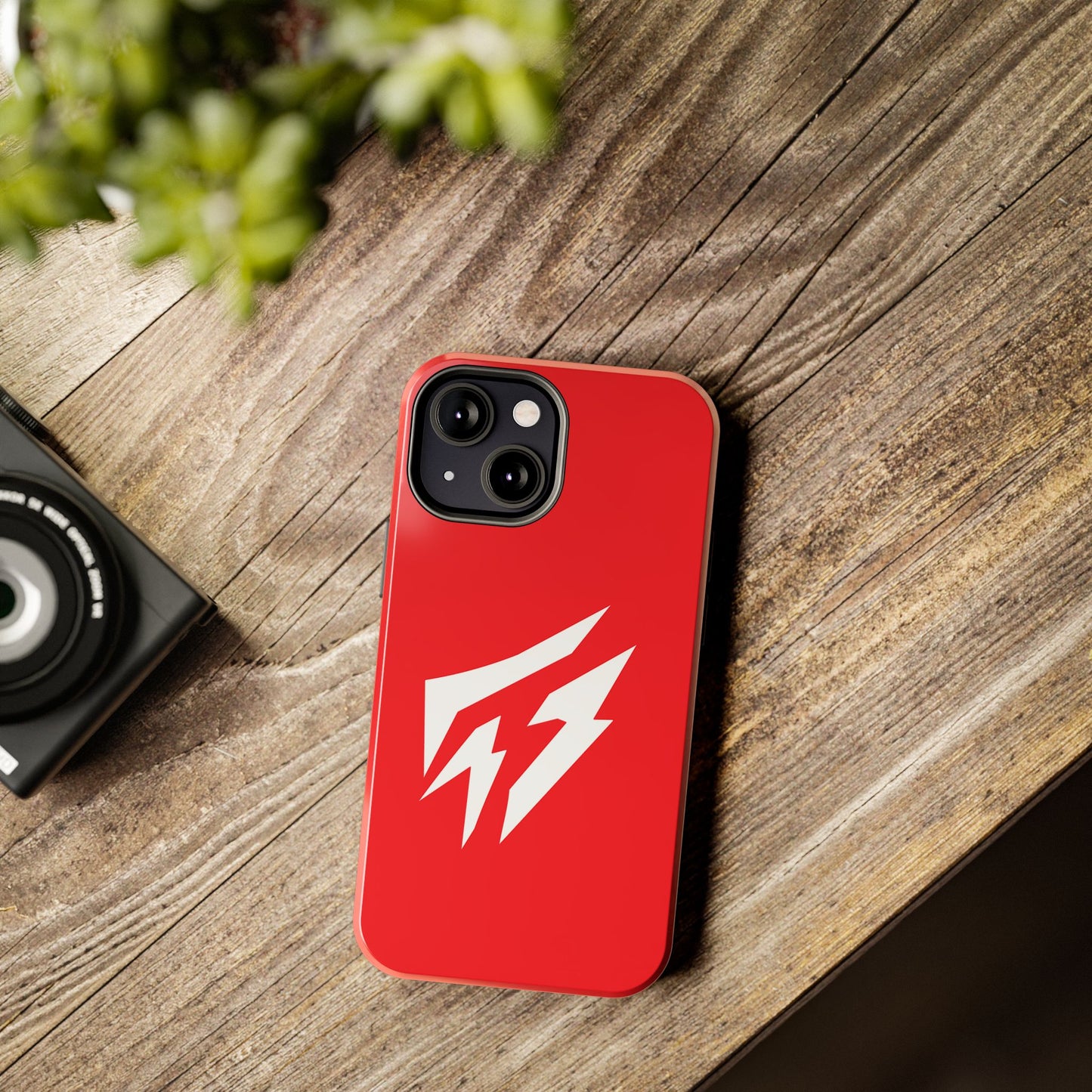 Flashlander Thunders Tough Phone Cases for all Iphone and Samsung Galaxy Red