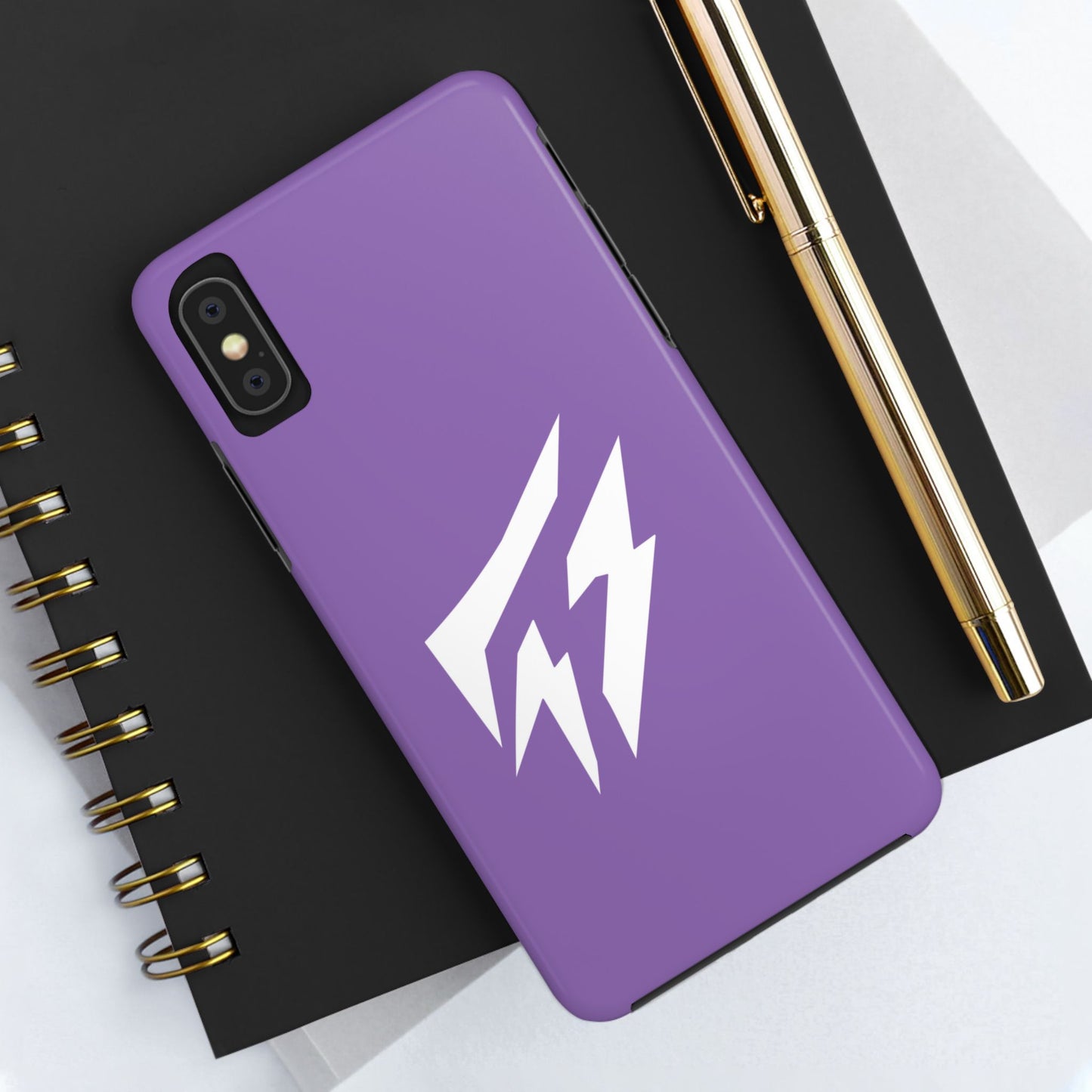 Flashlander Thunders Tough Phone Cases for all Iphone and Samsung Galaxy Light Purple