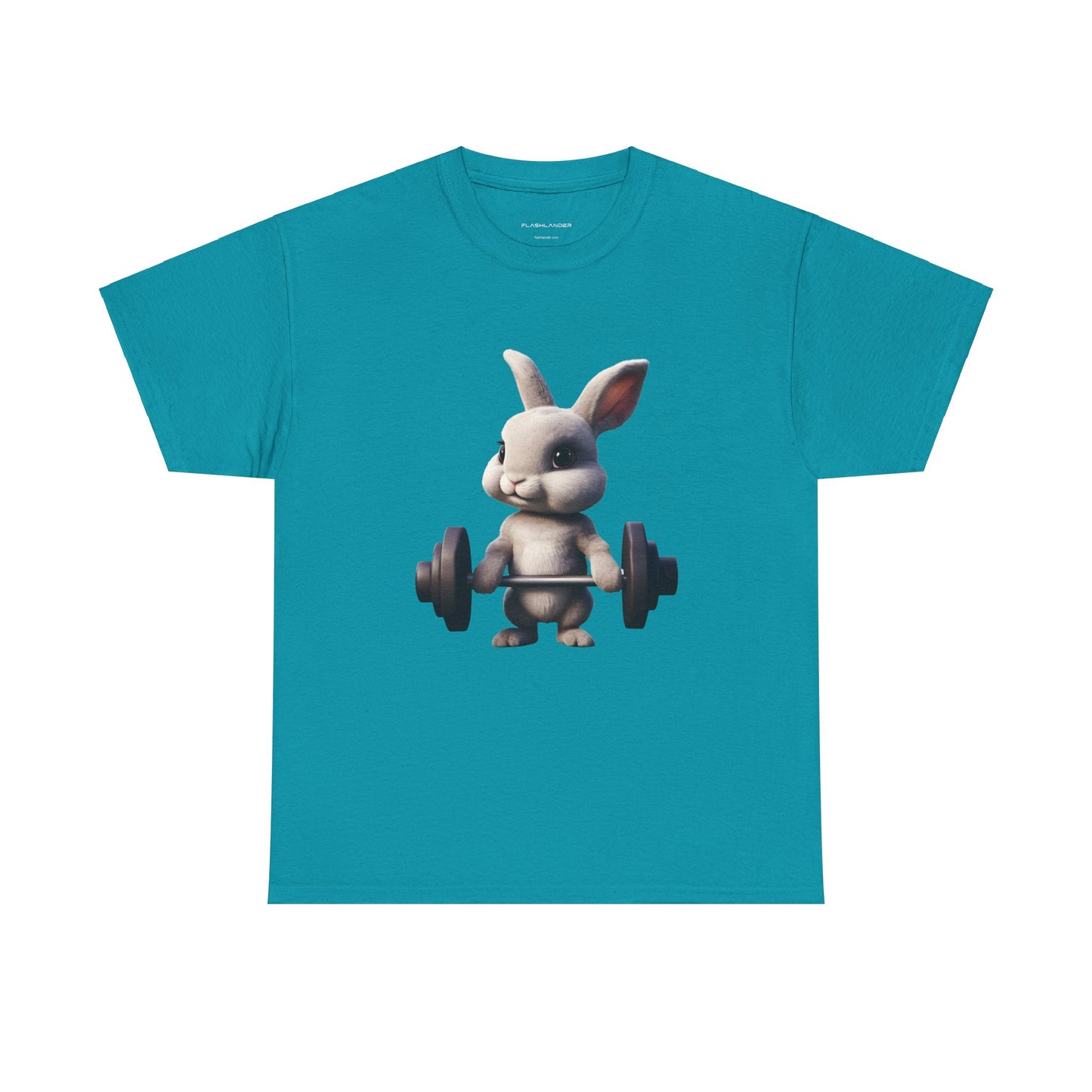 Camiseta deportiva de Flashlander con diseño de Bunny Lifting