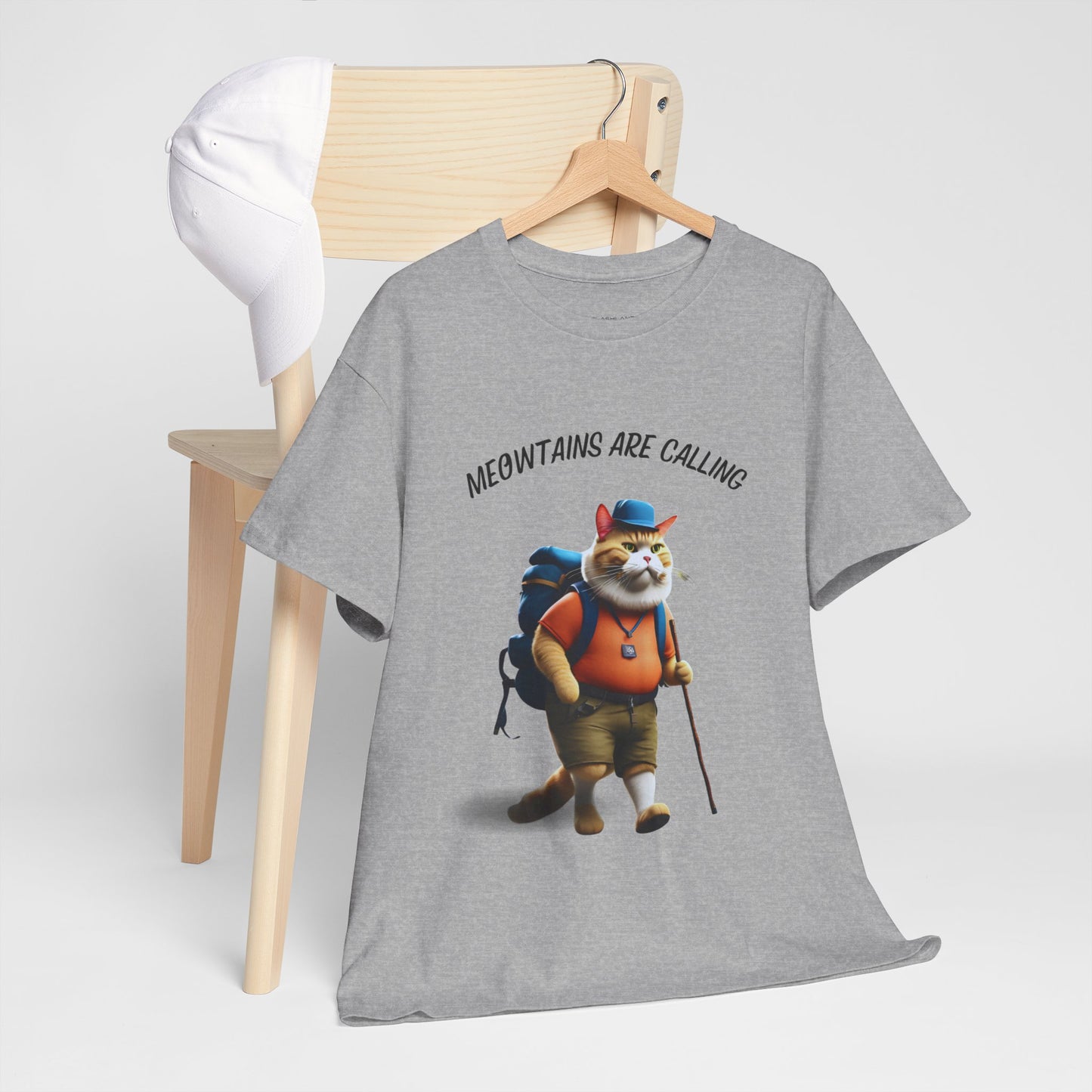 Hiking Cat Mewtains Are Calling - Flashlander Sport Shirt