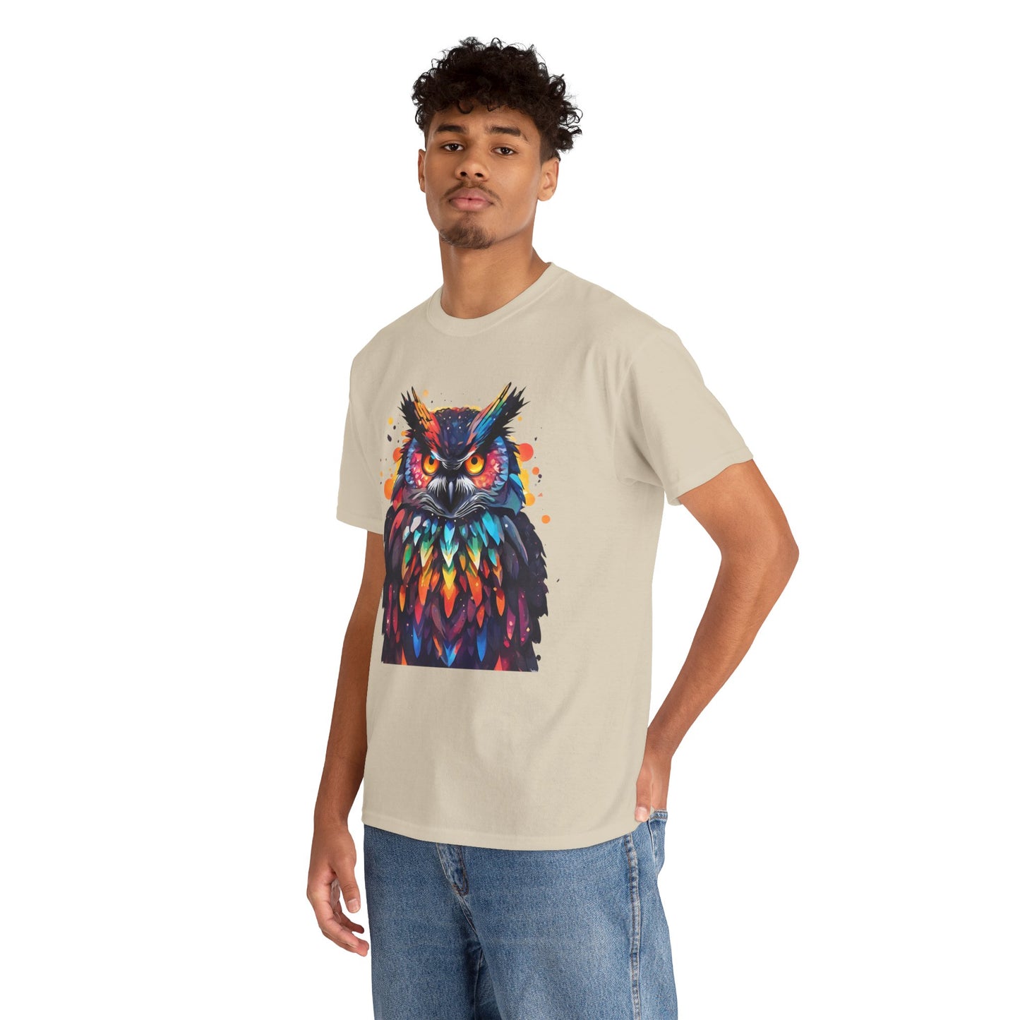 T-shirt de sport Flashlander à plumes de hibou Symphony