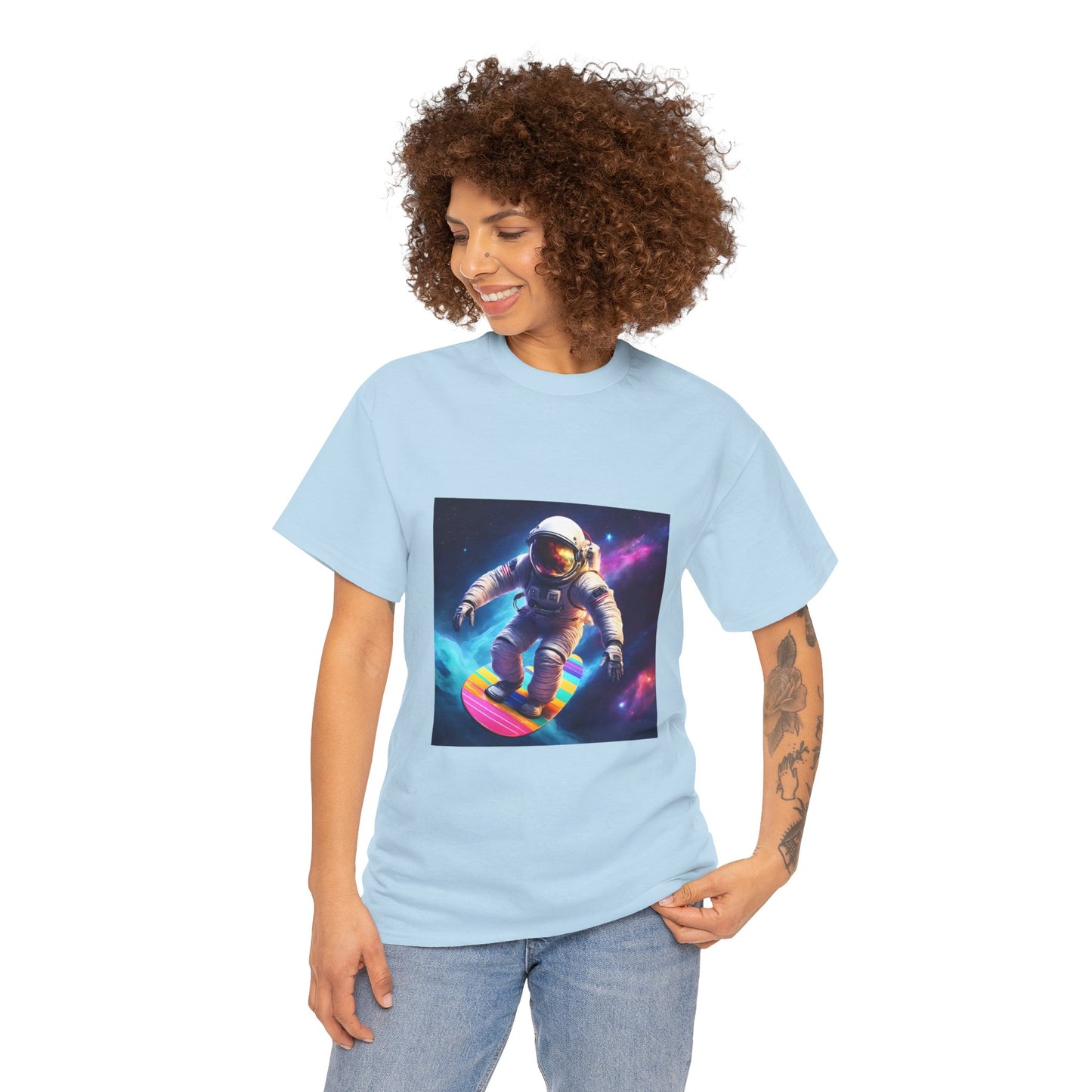 Astronaut Space Surfing - Flashlander Gym Shirt