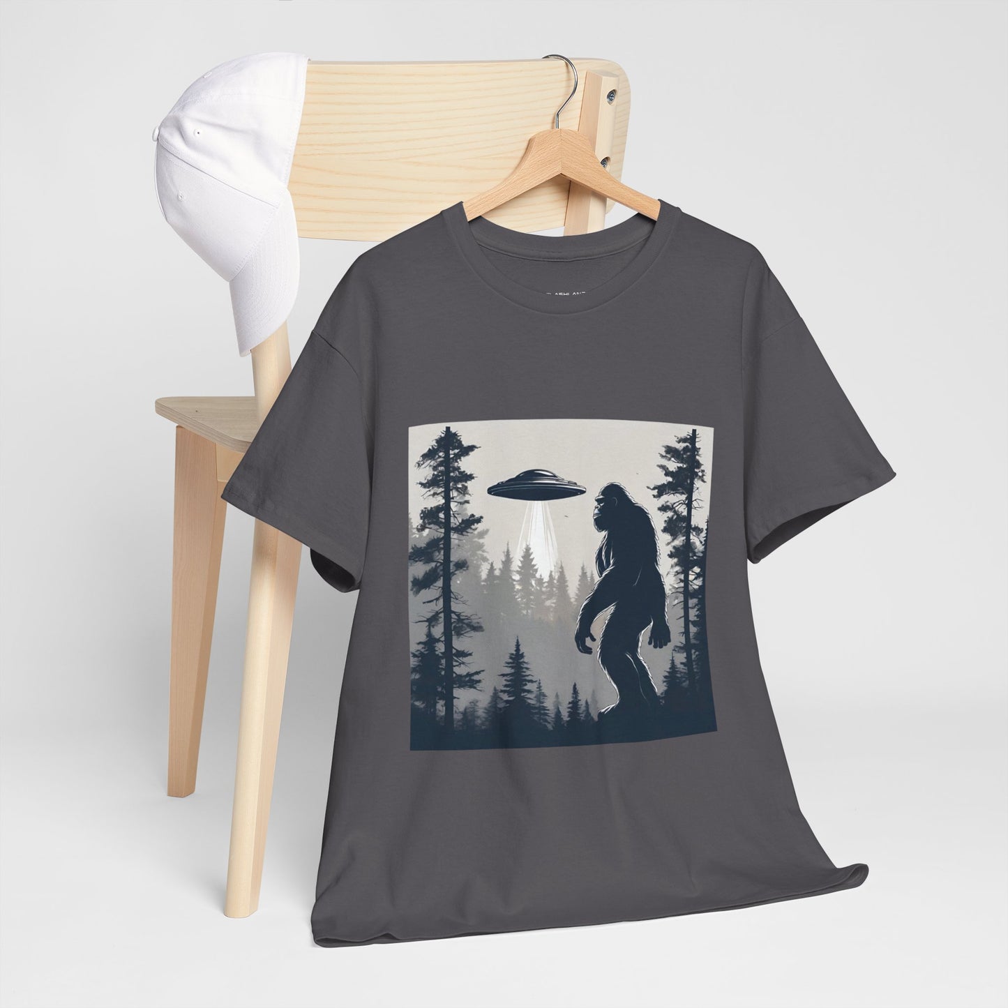 Sasquatch rencontre Bigfoot et OVNI - T-shirt de sport Flashlander