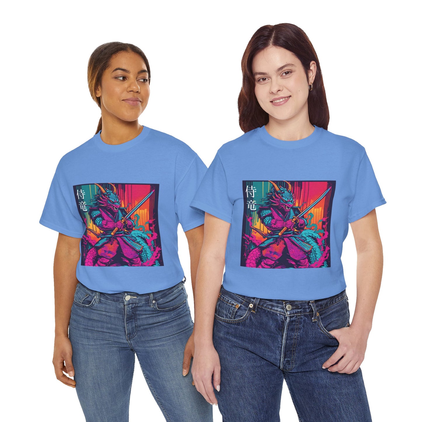 Dragon Samurai Pop Art - Flashlander Gym Shirt