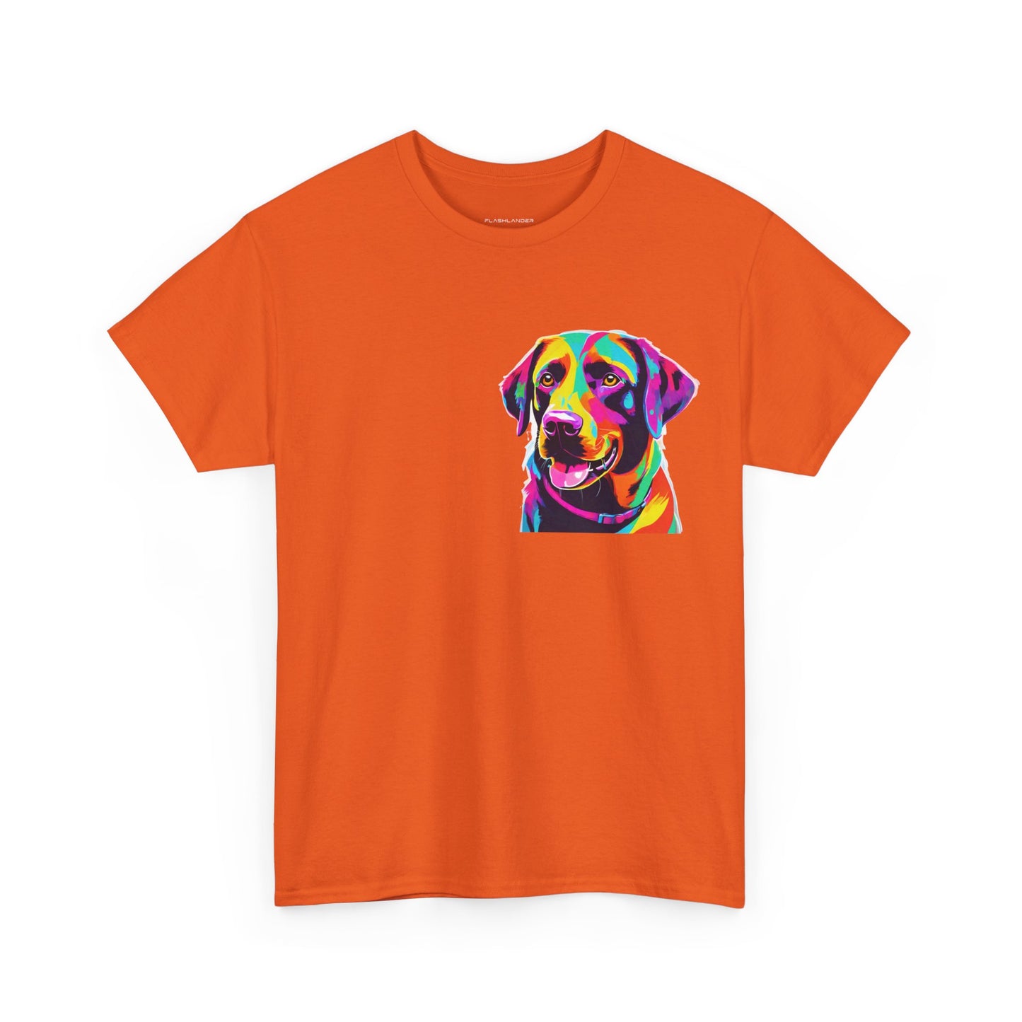 Pop Art Lab Dog in the Heart Flashlander Gym Shirt