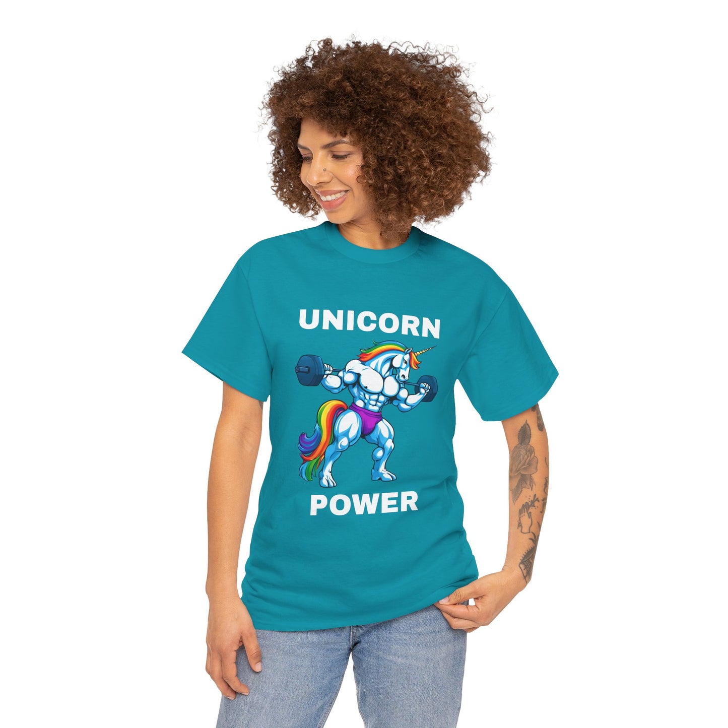 Muscle Unicorn Power  - Flashlander Gym Shirt