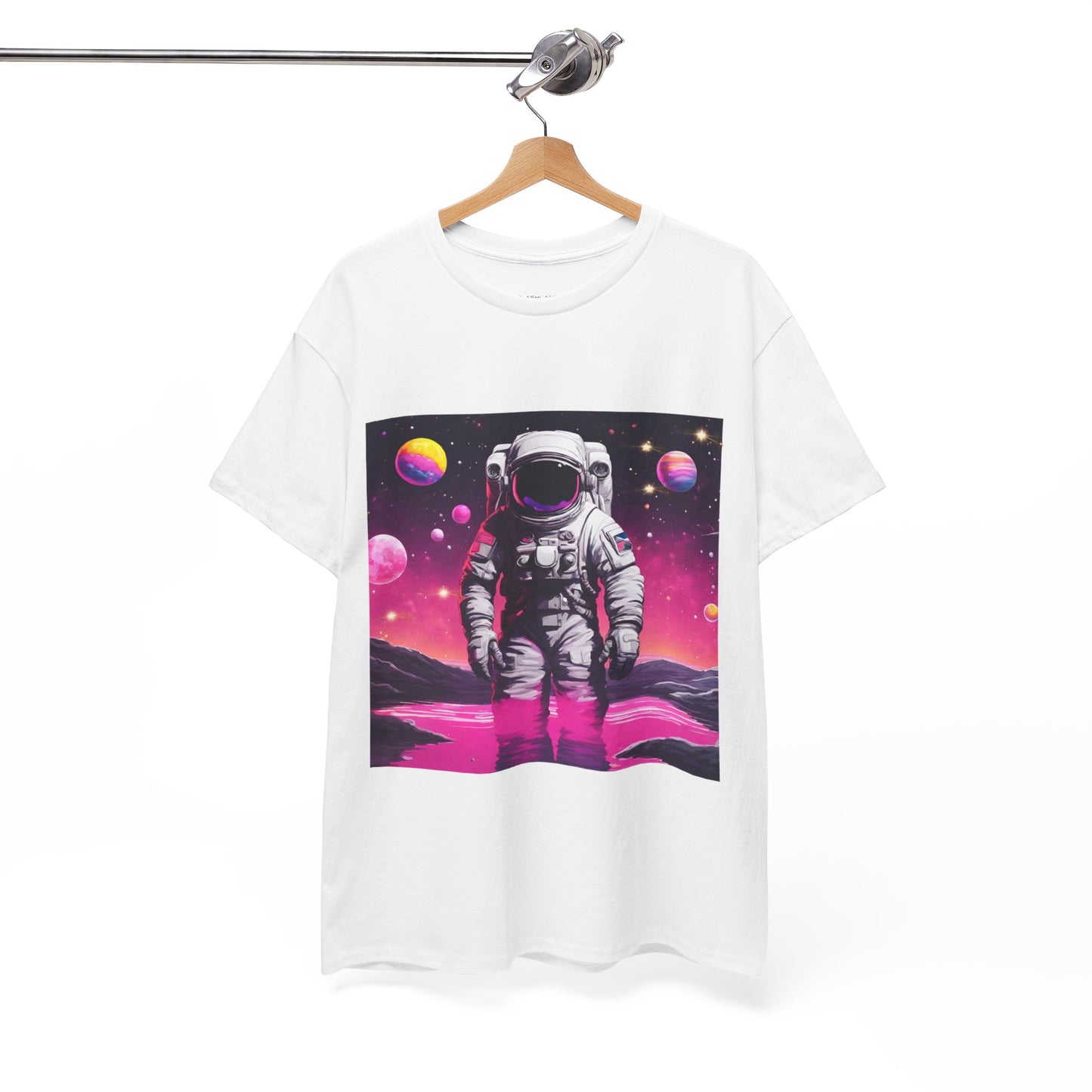 Astronaut Exploring New Worlds Flashlander Gym Shirt