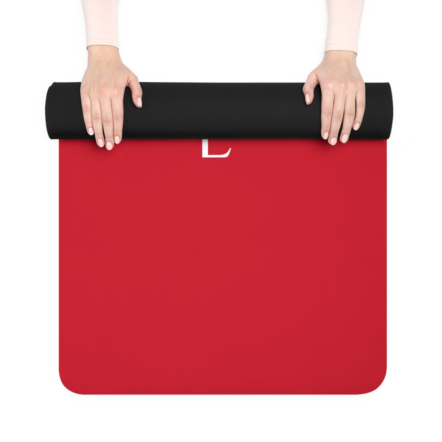 Flashlander Namaste Rubber Yoga Mat Red