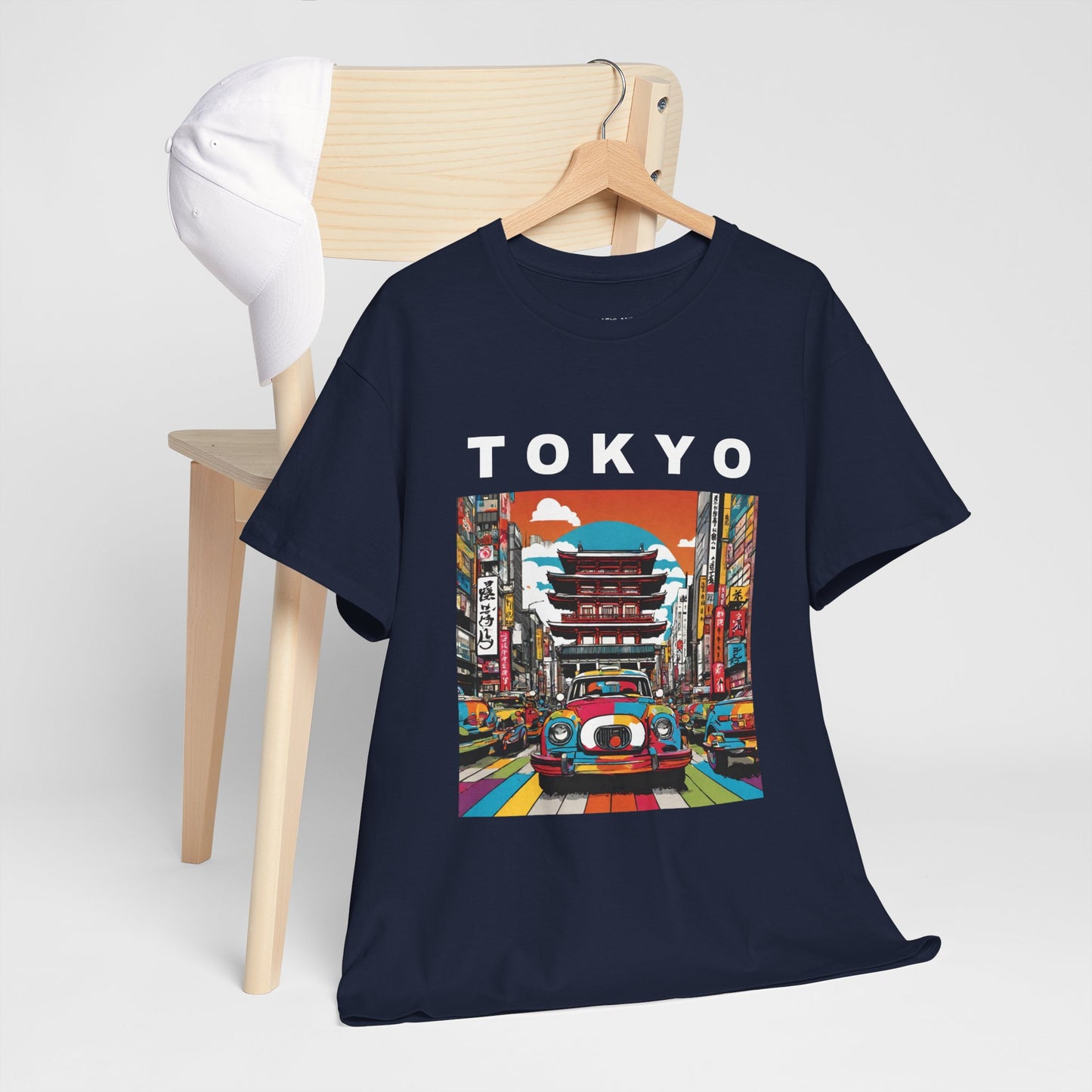 Tokyo Vintage Street Art Pop - Flashlander Gym Shirt