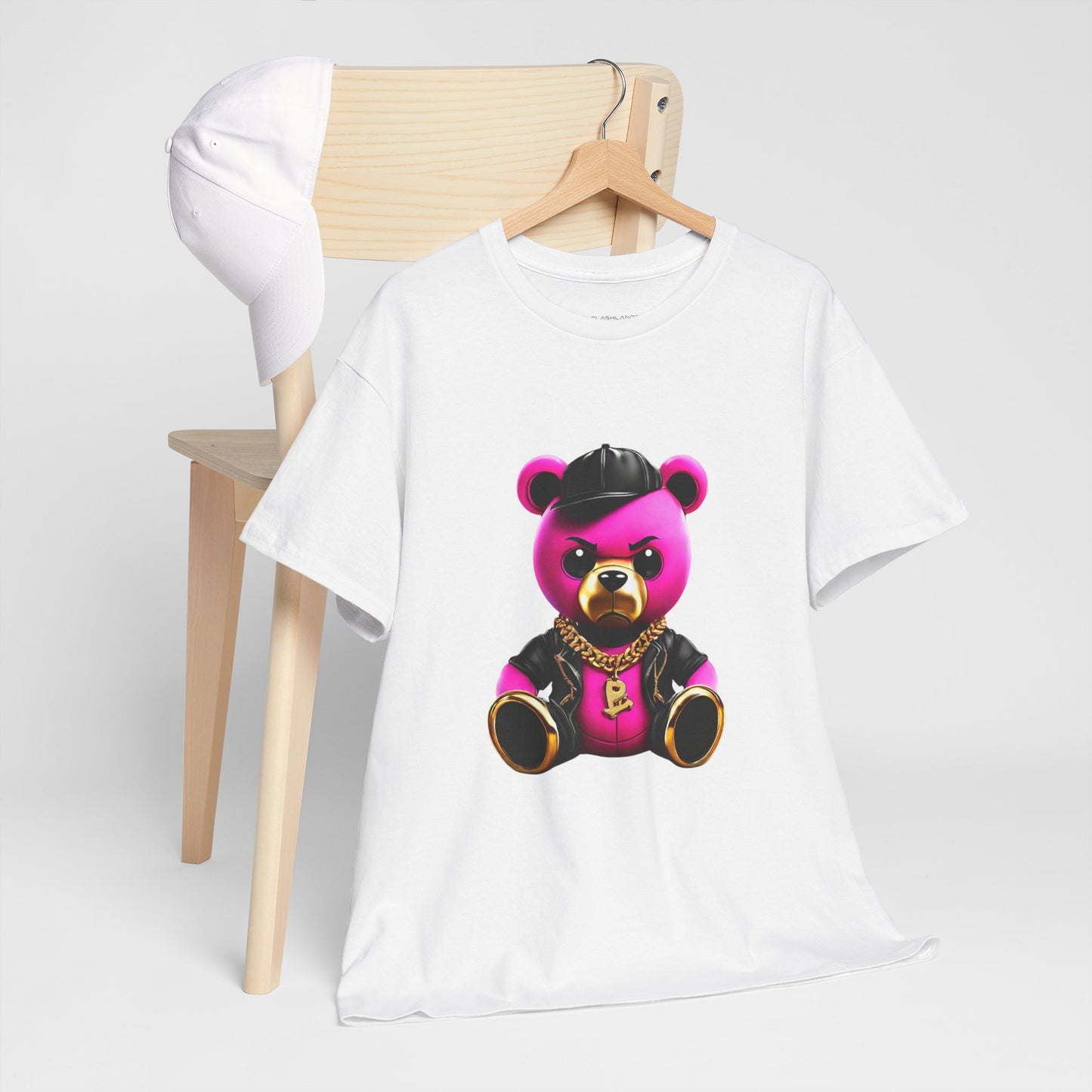 Teddy Bear Hip-Hop Fury Graphic Tee Flashlander