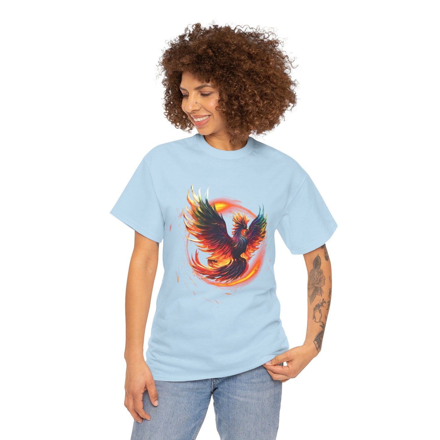 Phoenix Rising from Ashes Flashlander Gym Shirt