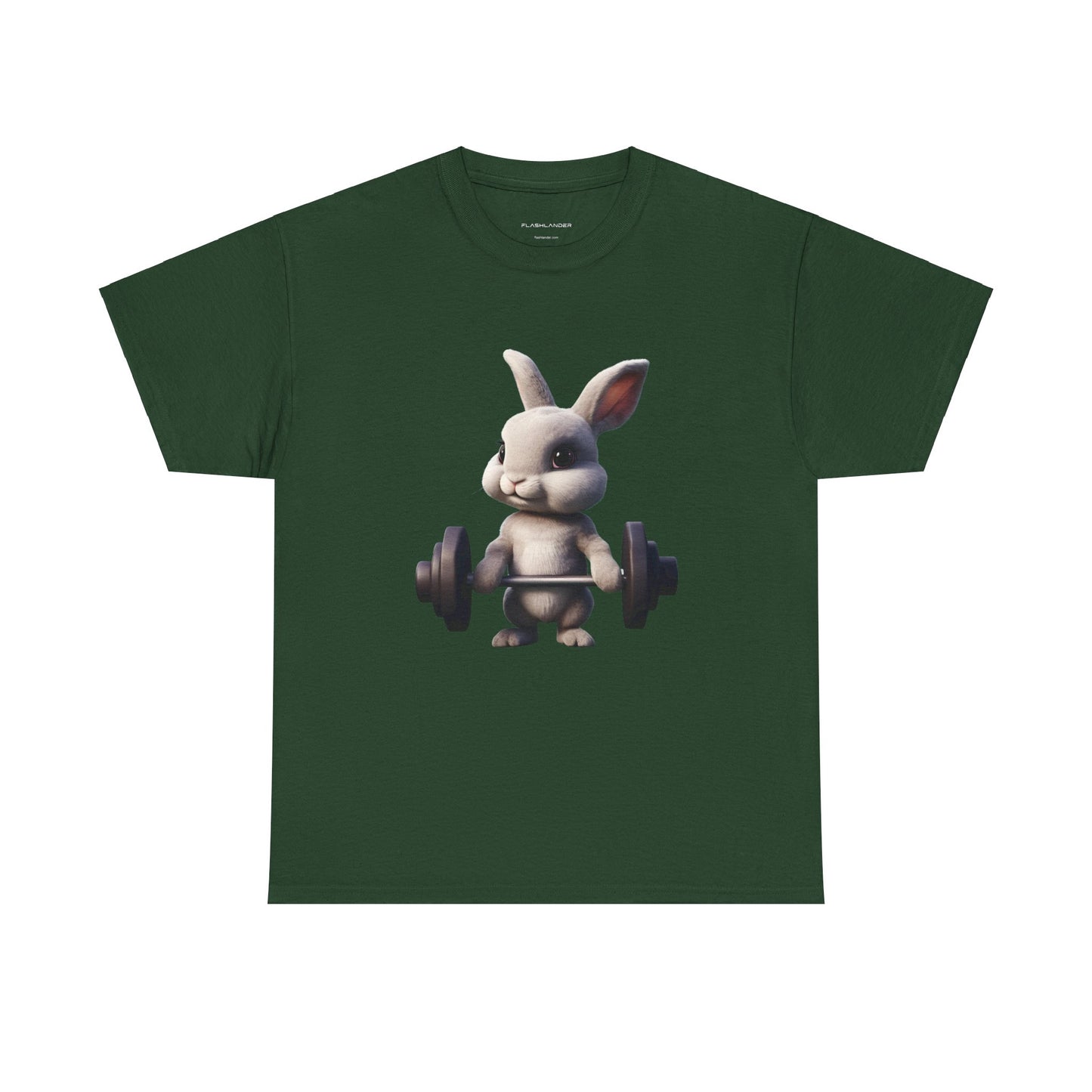 Camiseta deportiva de Flashlander con diseño de Bunny Lifting