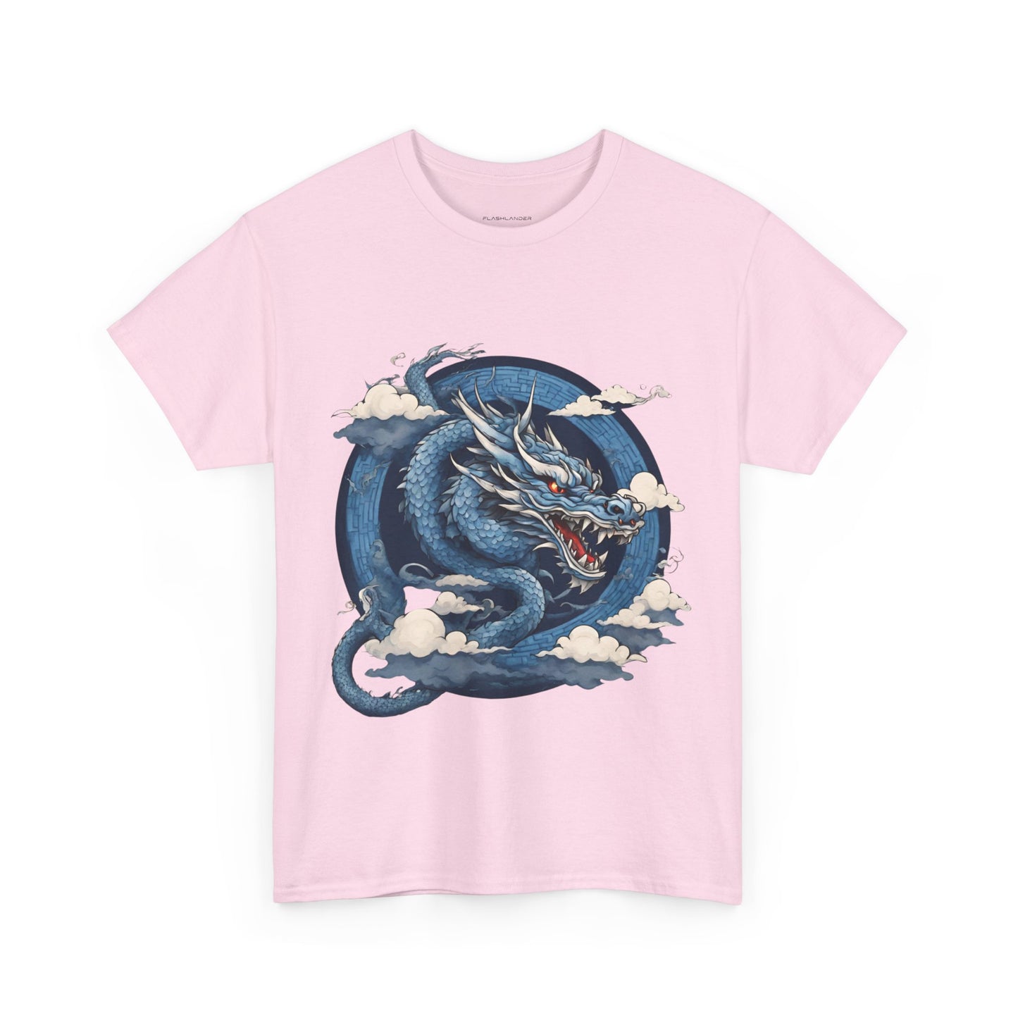 Dragon bleu japonais - T-shirt de sport Flashlander