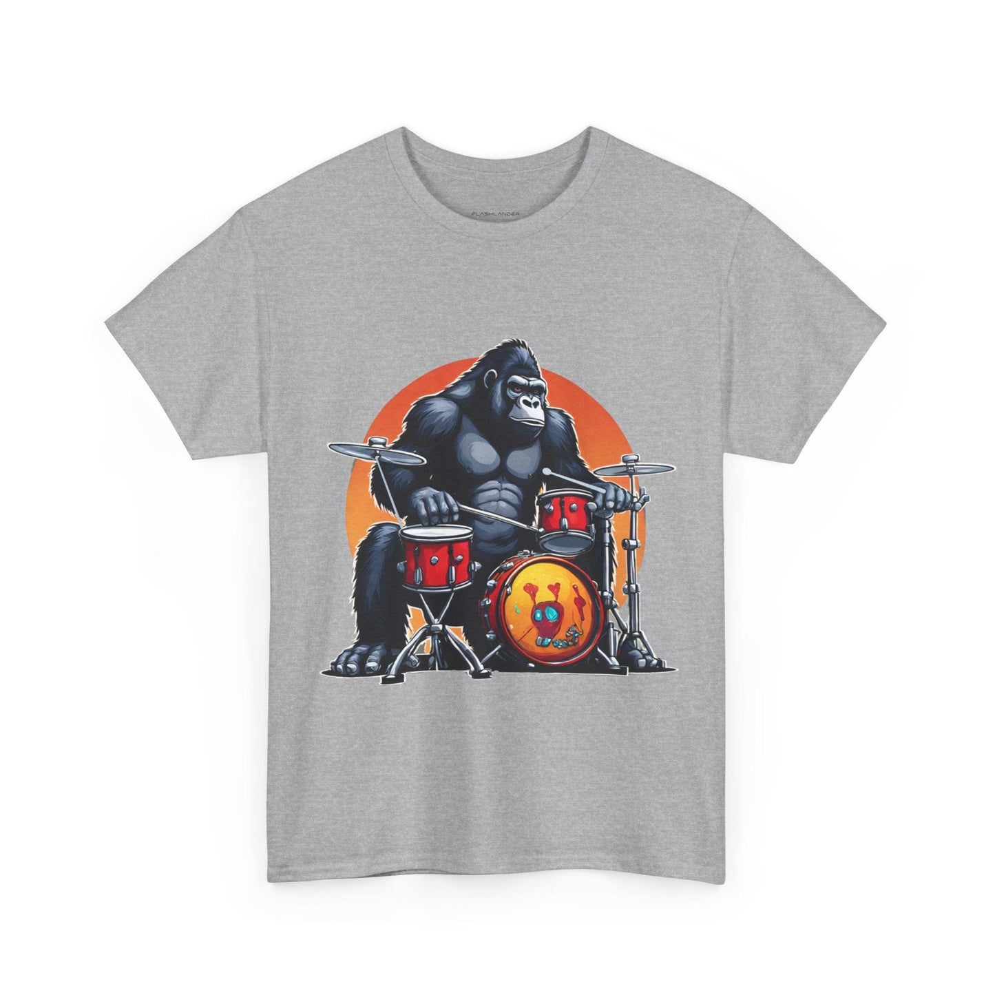 T-shirt de sport Flashlander du batteur Groove Gorilla