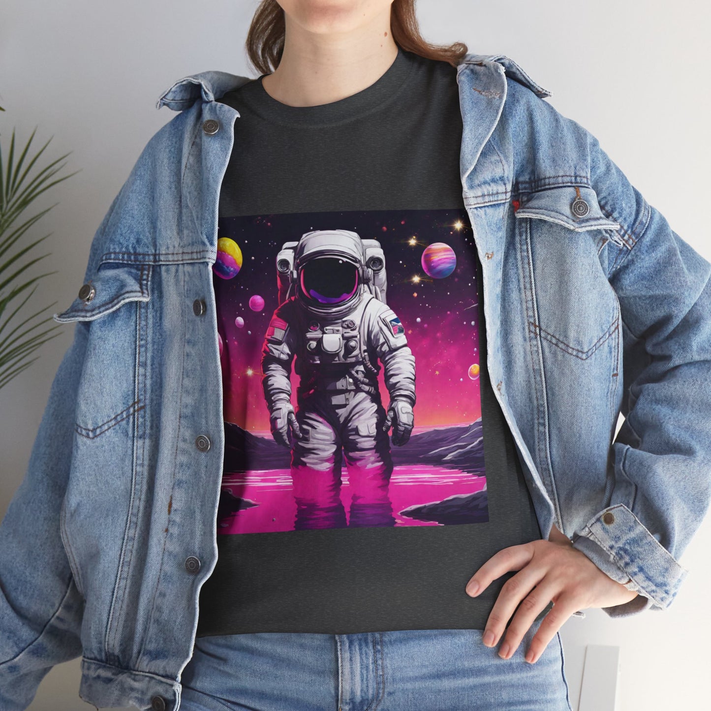 Astronaut Exploring New Worlds Flashlander Gym Shirt