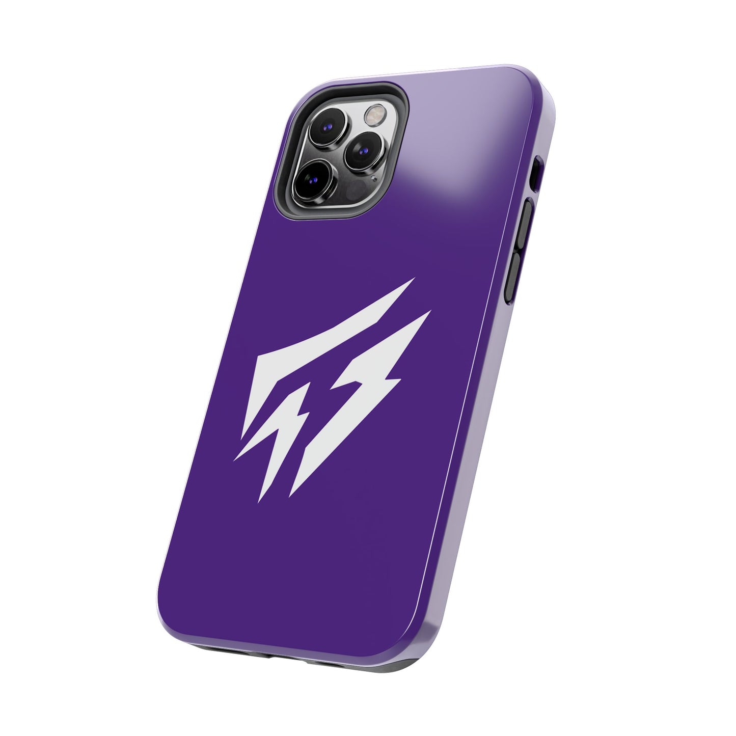 Flashlander Thunders Tough Phone Cases for all Iphone and Samsung Galaxy Purple