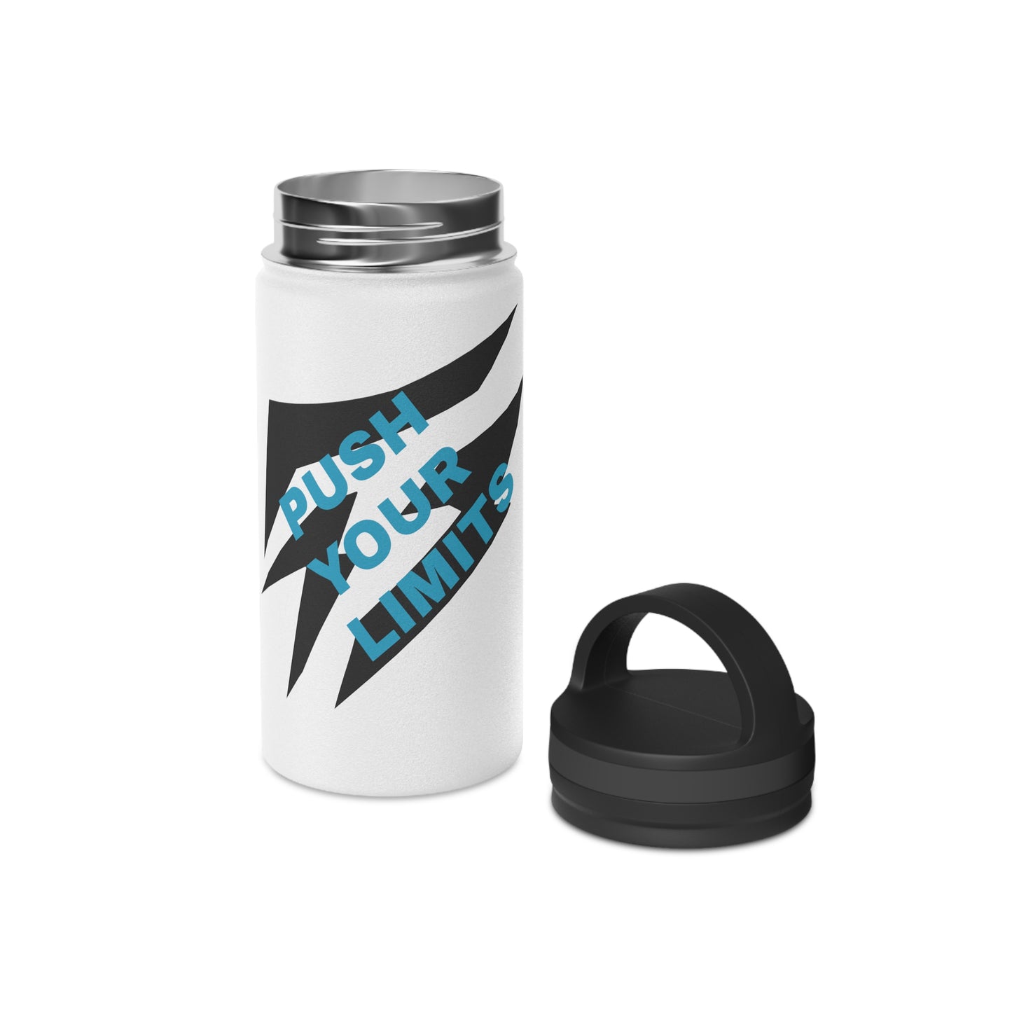 Flashlander Stainless Steel Sport Water Bottle Handle Lid 12oz - 32oz