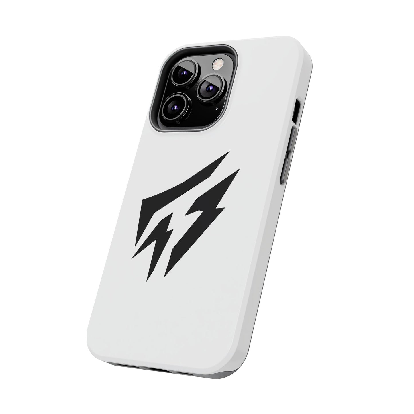 Flashlander Thunders Tough Phone Cases for all Iphone and Samsung Galaxy White