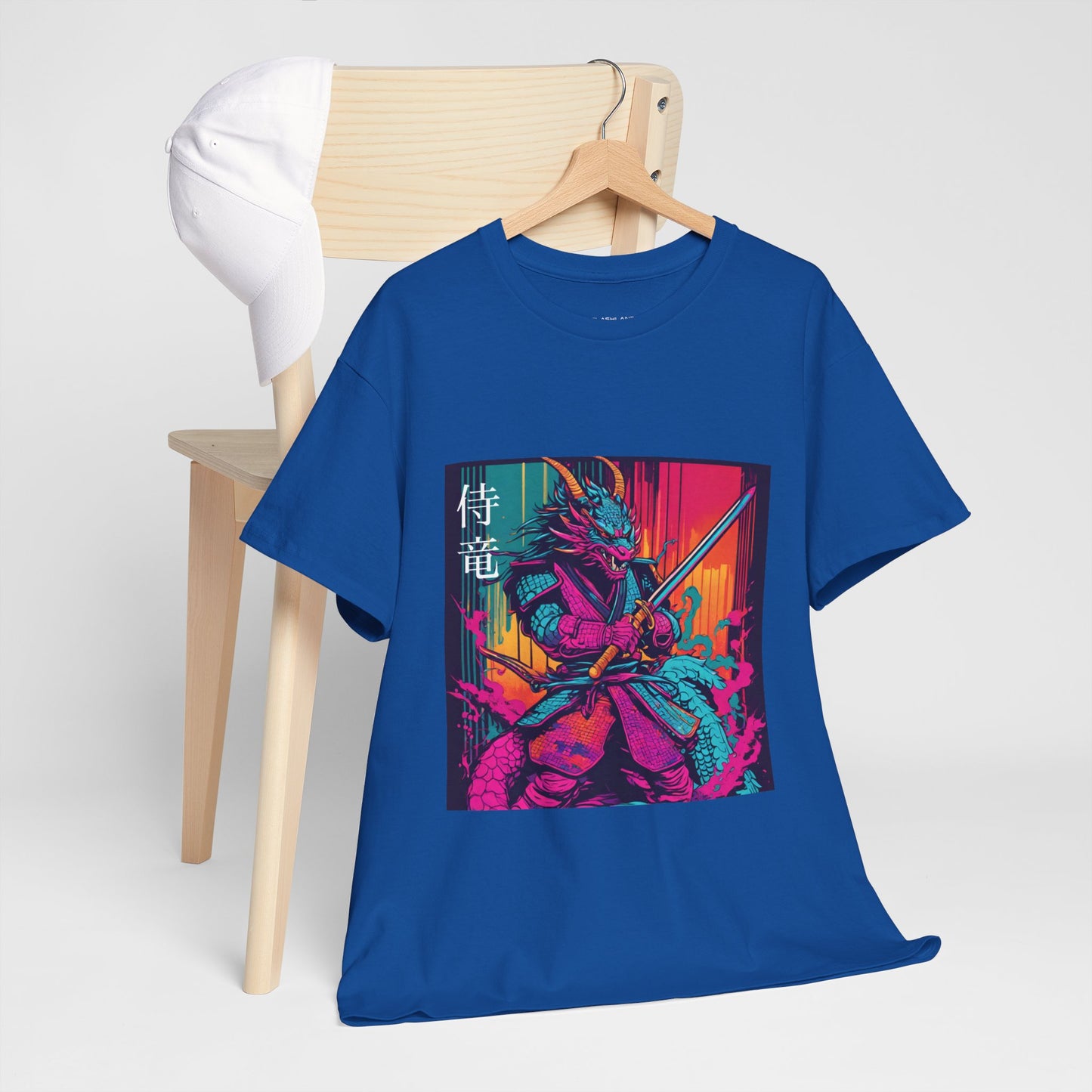 Dragon Samurai Pop Art - Flashlander Gym Shirt