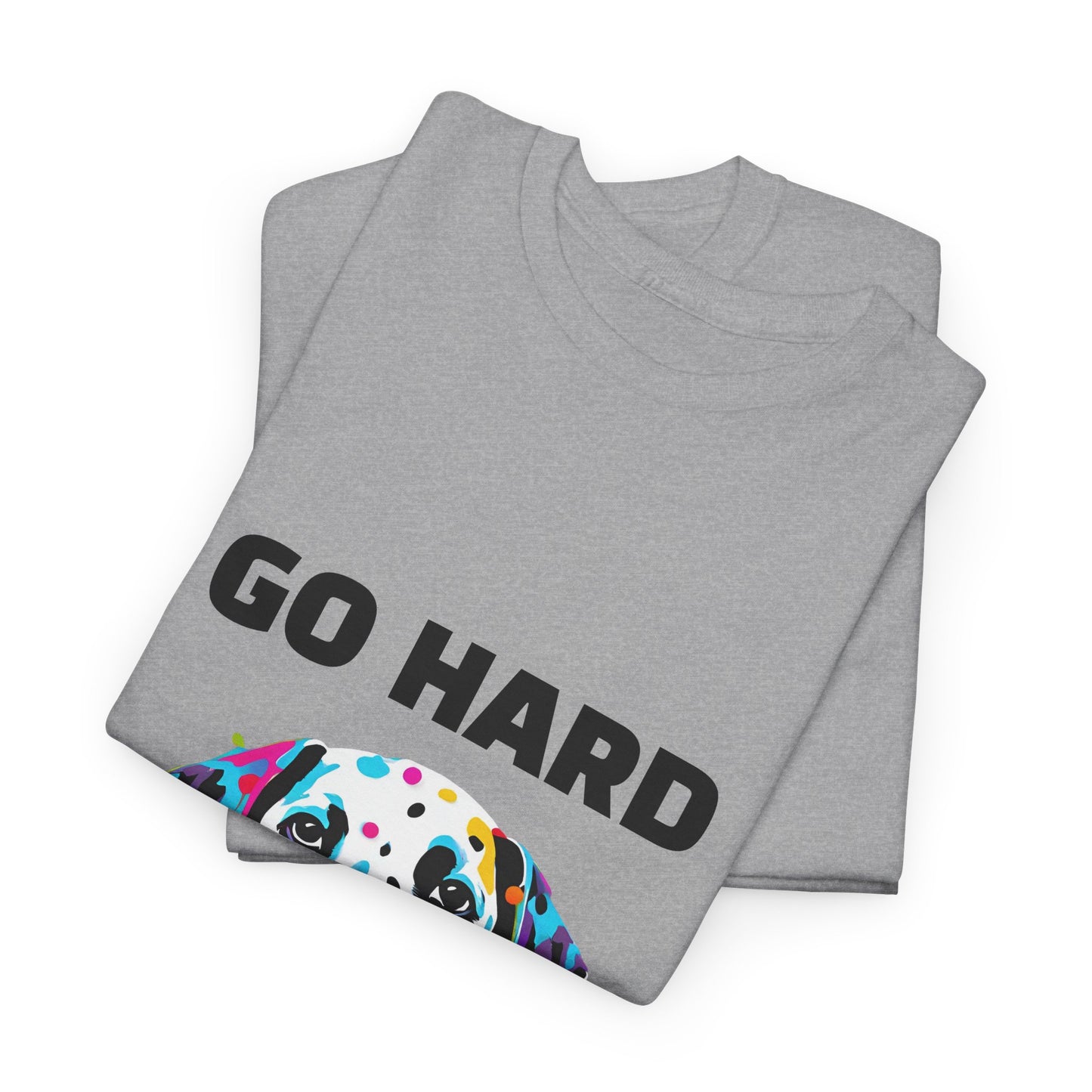 Dalmatian Dog Pop Art  - Go Hard Or Go Home Flashlander Gym Shirt