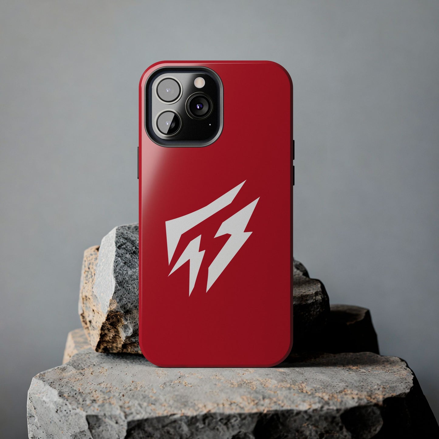 Flashlander Thunders Tough Phone Cases for all Iphone and Samsung Galaxy Dark Red