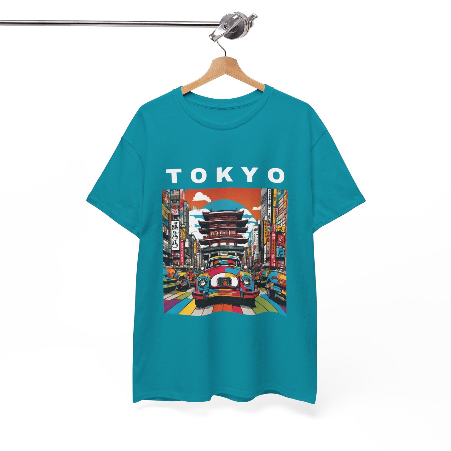 Tokyo Vintage Street Art Pop - Flashlander Gym Shirt