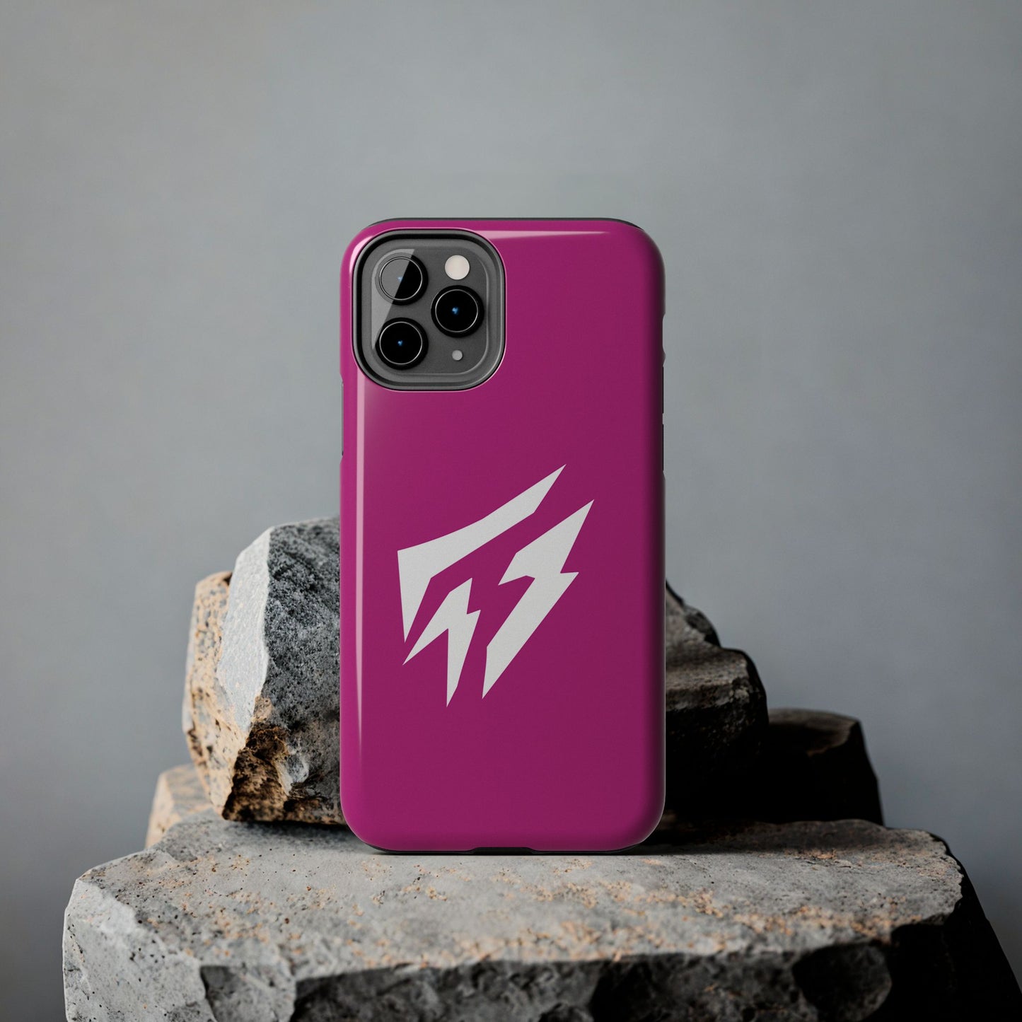 Flashlander Thunders Tough Phone Cases for all Iphone and Samsung Galaxy Dark Pink