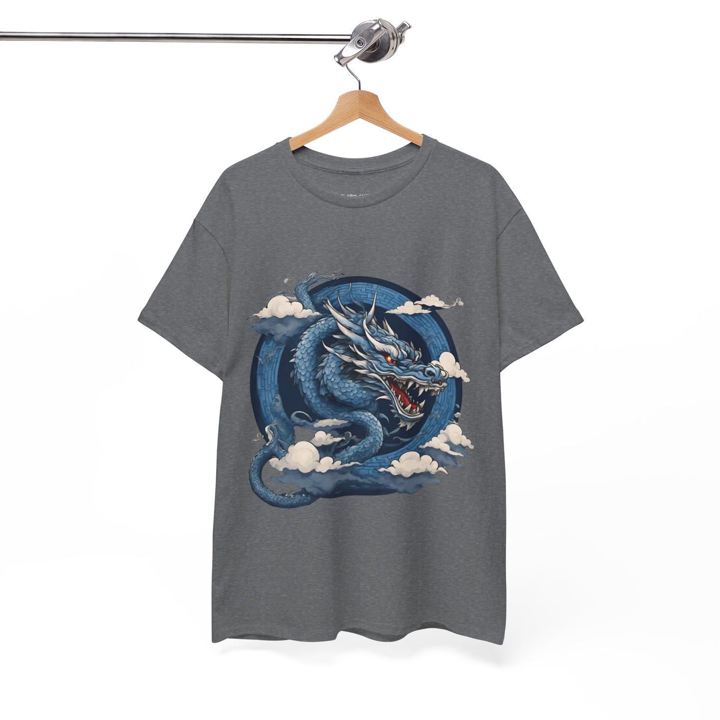 Dragon bleu japonais - T-shirt de sport Flashlander