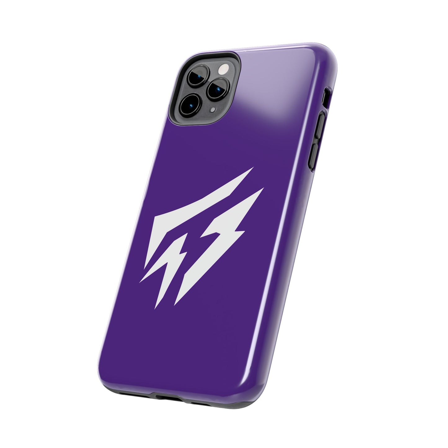 Flashlander Thunders Tough Phone Cases for all Iphone and Samsung Galaxy Purple