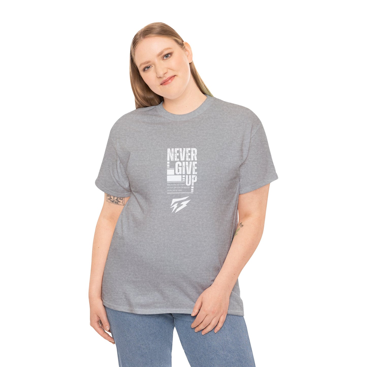 Never Give Up - Flashlander Gym Shirt