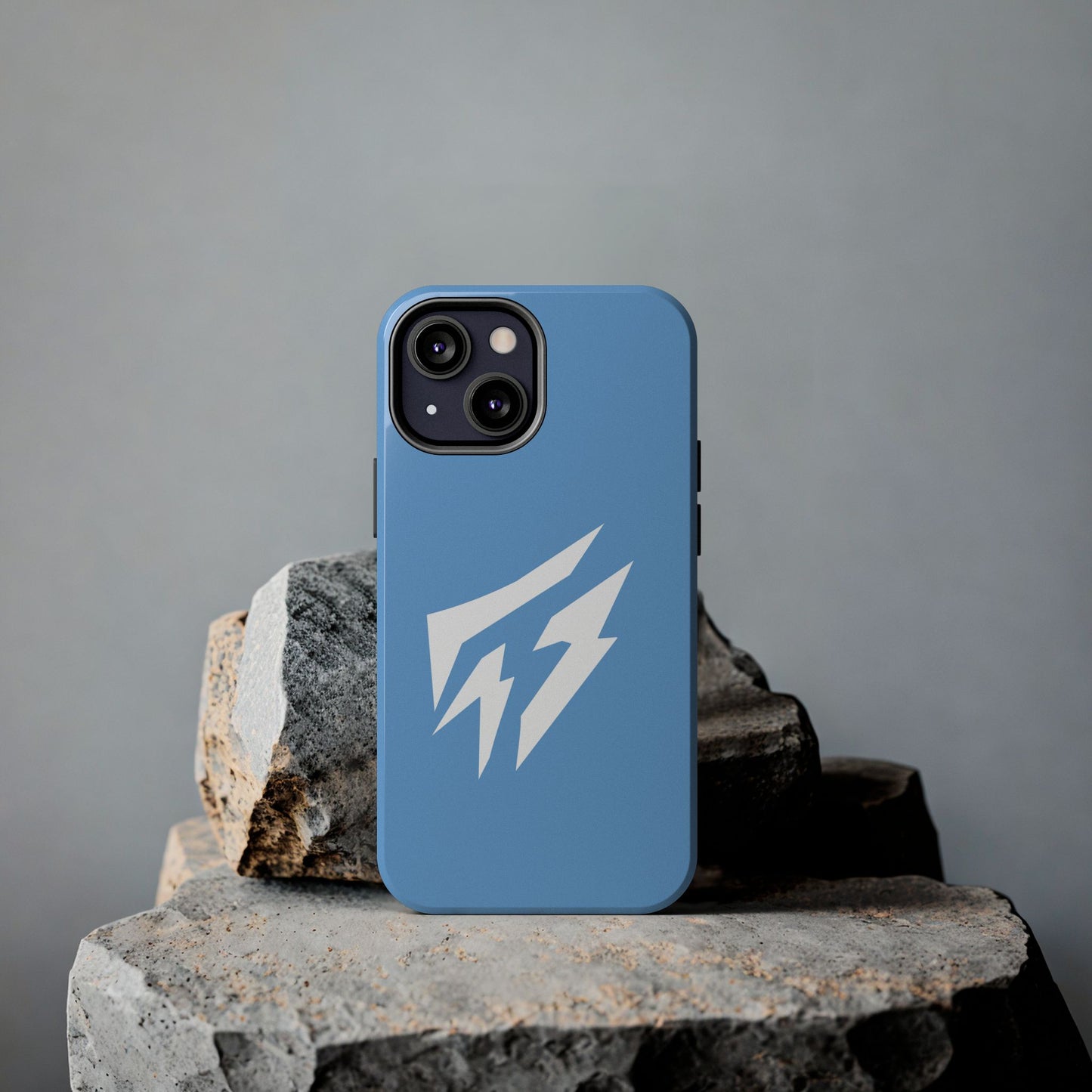 Flashlander Thunders Tough Phone Cases for all Iphone and Samsung Galaxy Light Blue