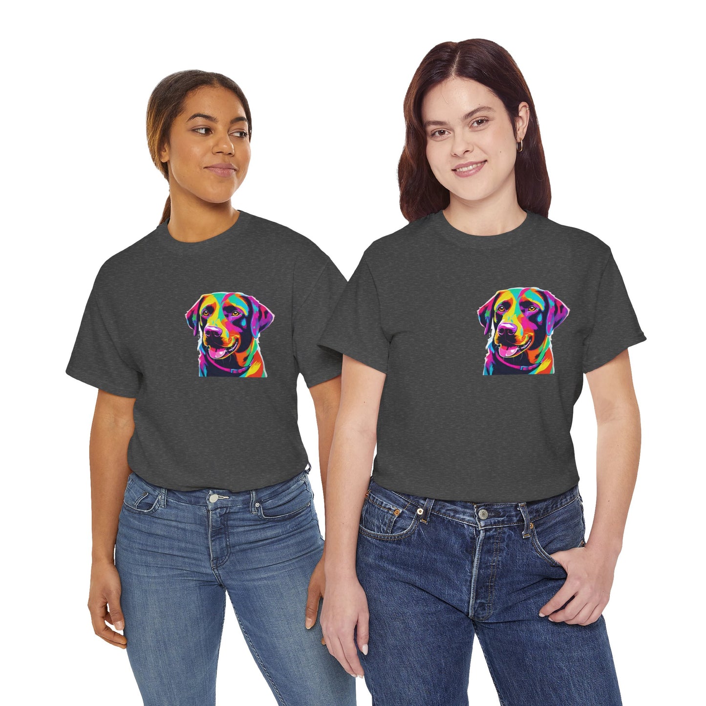 Pop Art Lab Dog in the Heart Flashlander Gym Shirt