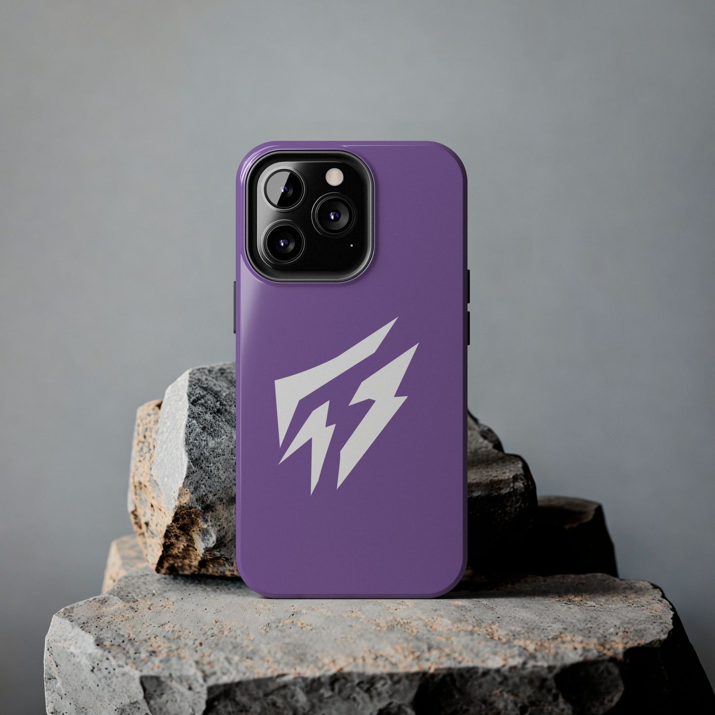 Flashlander Thunders Tough Phone Cases for all Iphone and Samsung Galaxy Light Purple