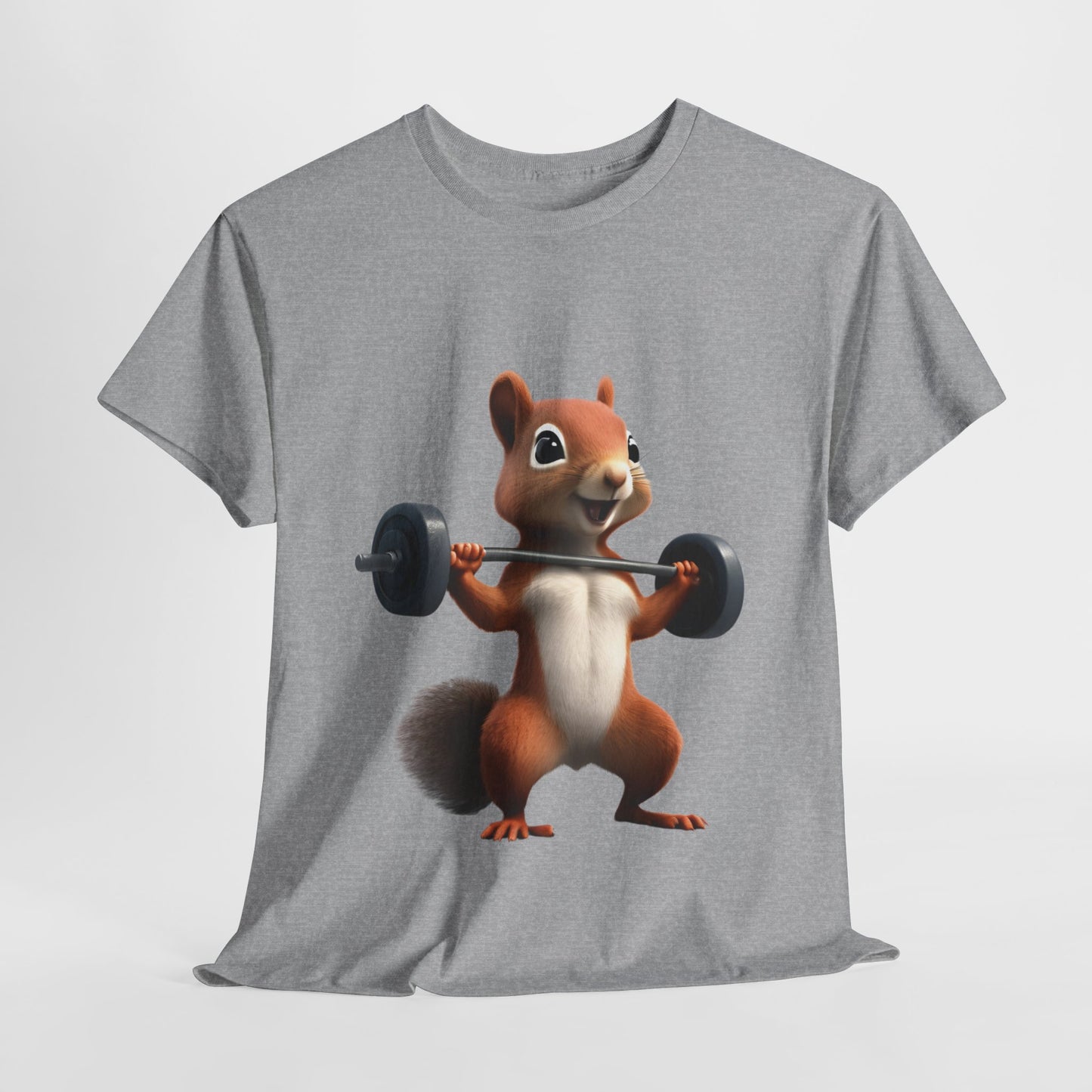 Squirrel Weightlifting Vintage Gym Shirt - Flashlander Graphic Tee