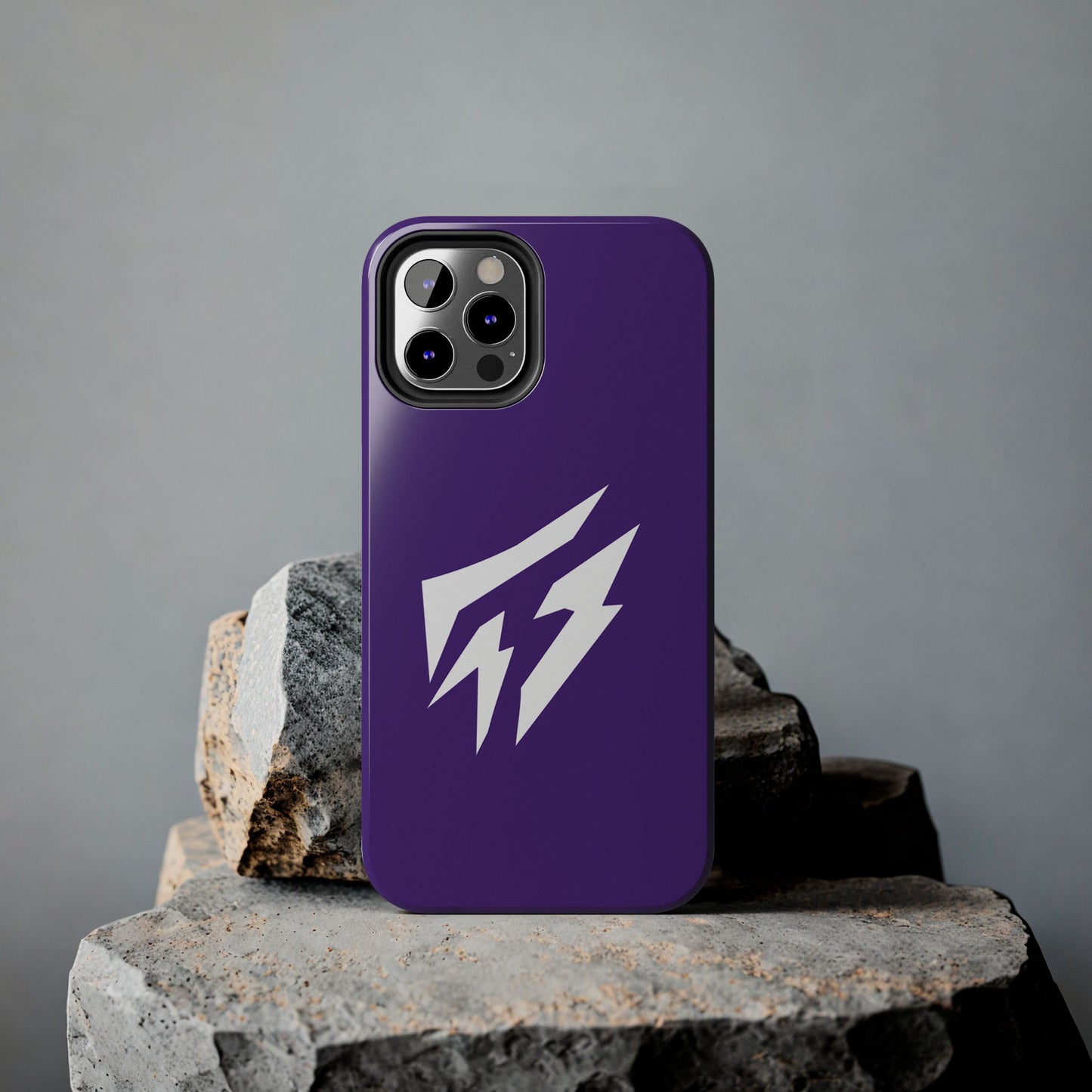 Flashlander Thunders Tough Phone Cases for all Iphone and Samsung Galaxy Purple