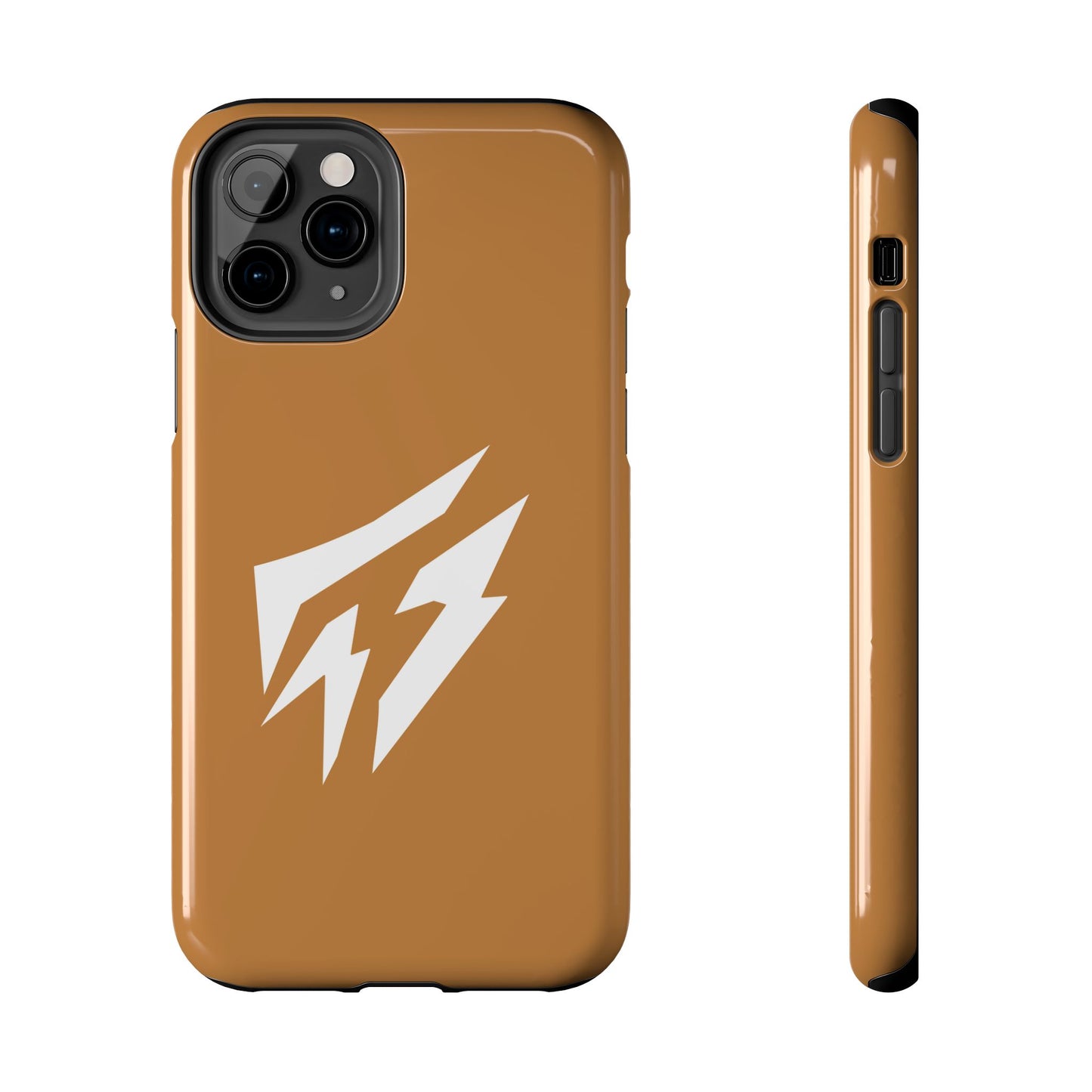 Flashlander Thunders Tough Phone Cases for all Iphone and Samsung Galaxy Light Brown