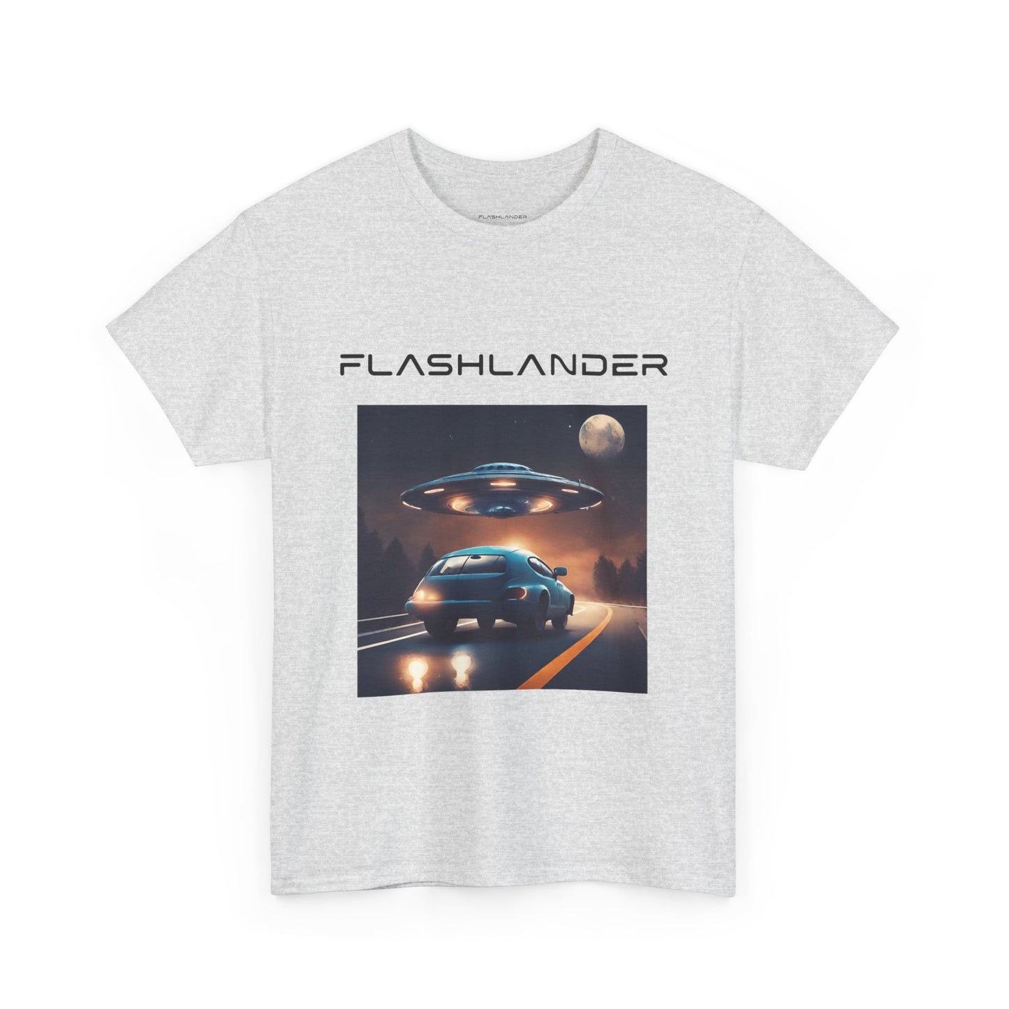 Retro UFO Alien Flashlander Gym Shirt