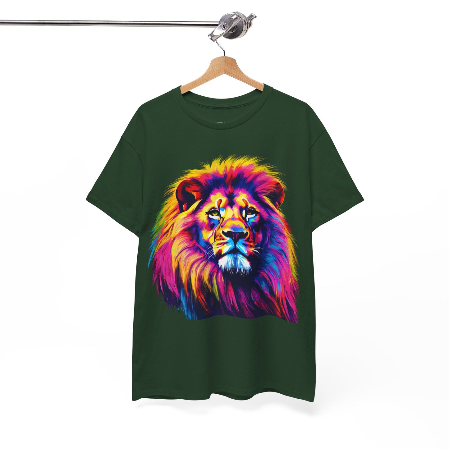 Lion Art Pop T-Shirt Flashlander