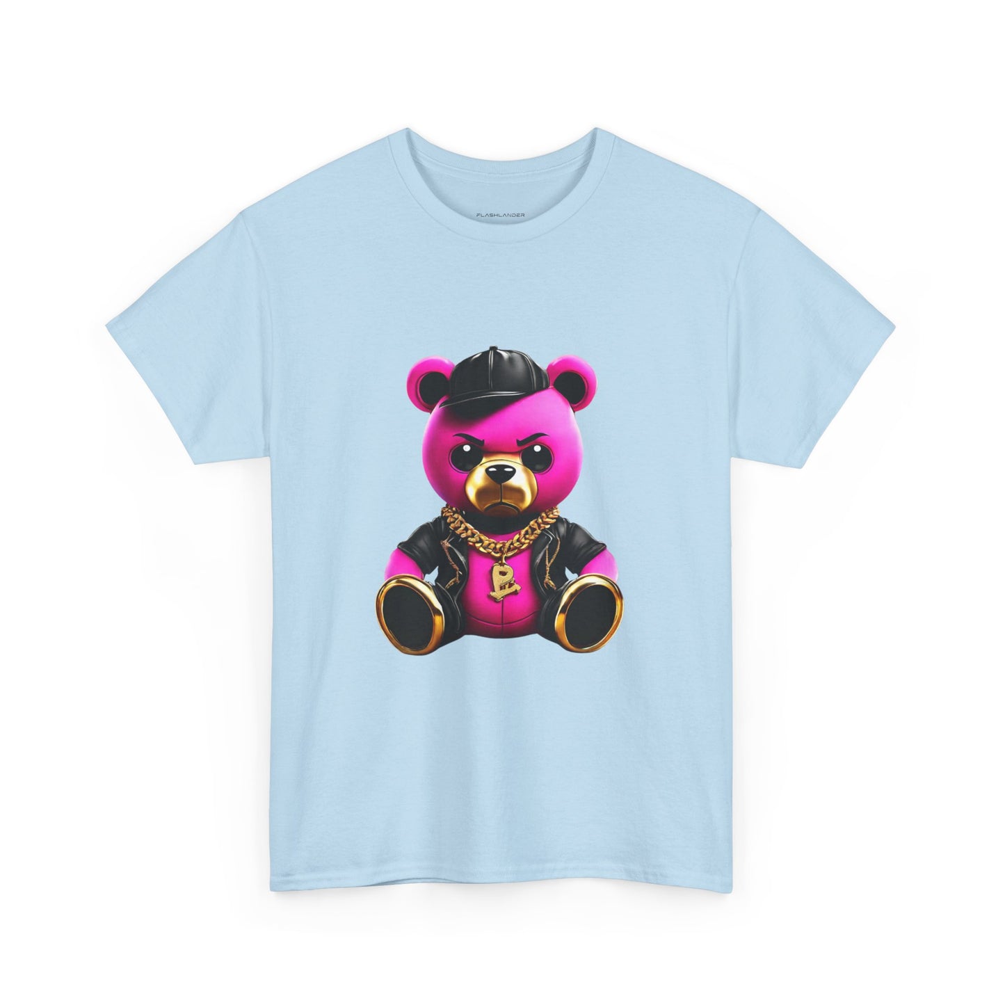 Teddy Bear Hip-Hop Fury Graphic Tee Flashlander