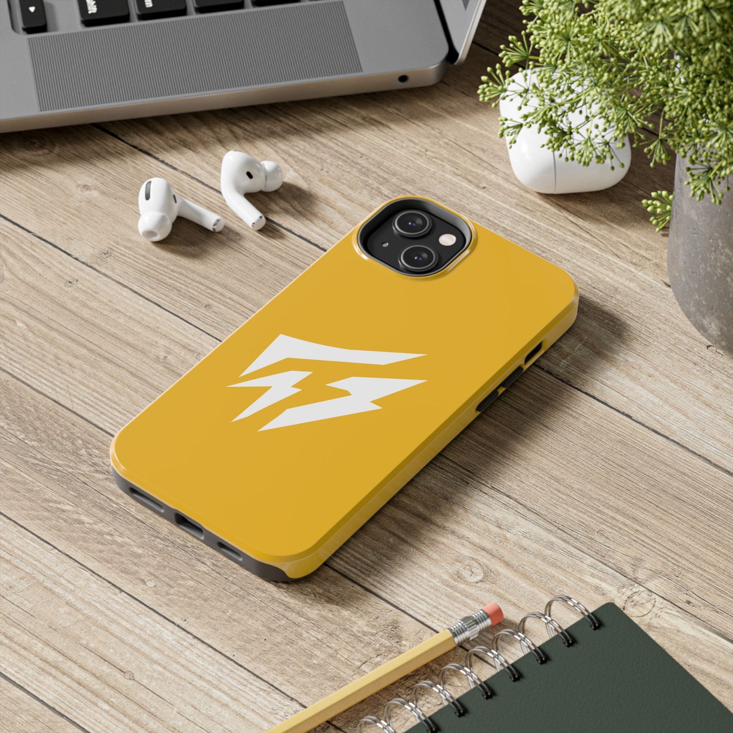 Flashlander Thunders Tough Phone Cases for all Iphone and Samsung Galaxy Yellow