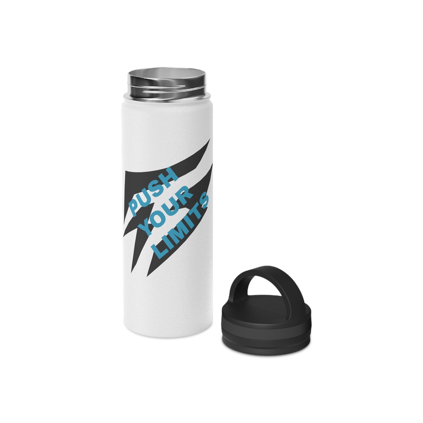 Flashlander Stainless Steel Sport Water Bottle Handle Lid 12oz - 32oz