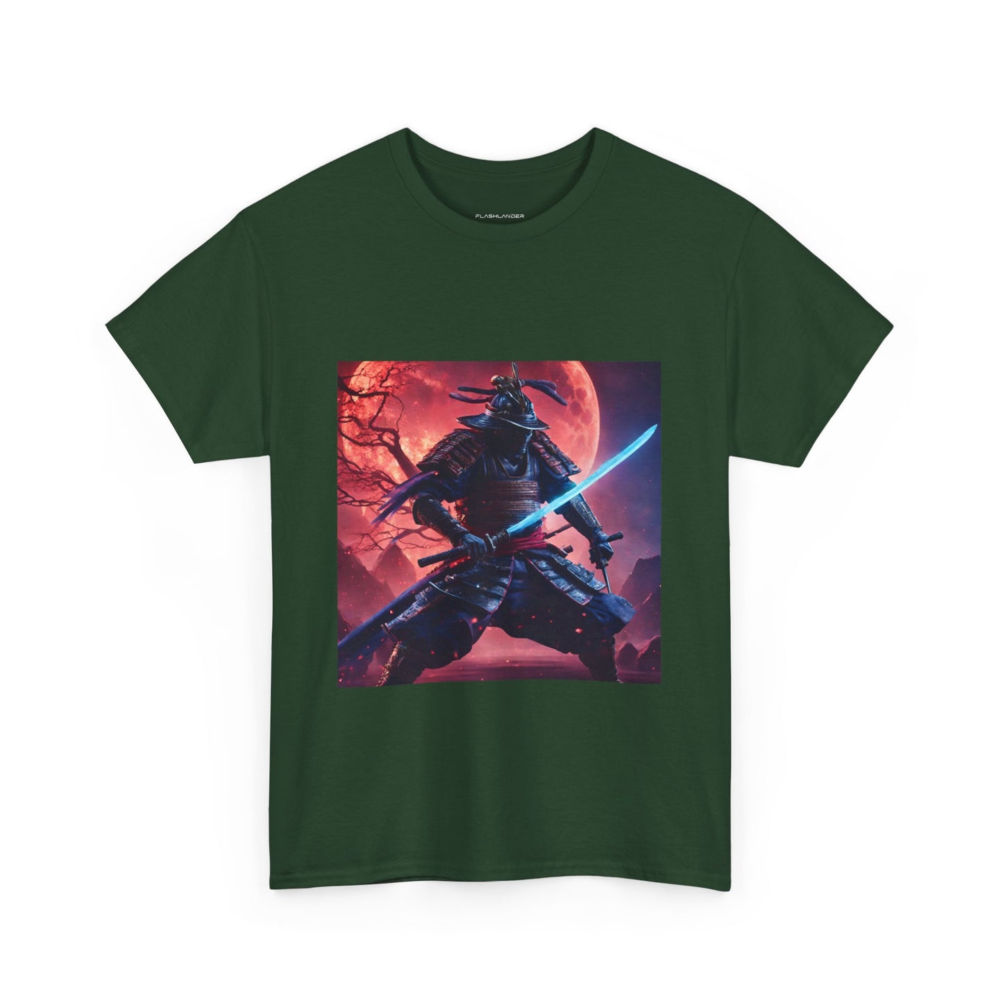 Galactic Ronin Alien Samurai Flashlander Gym Shirt