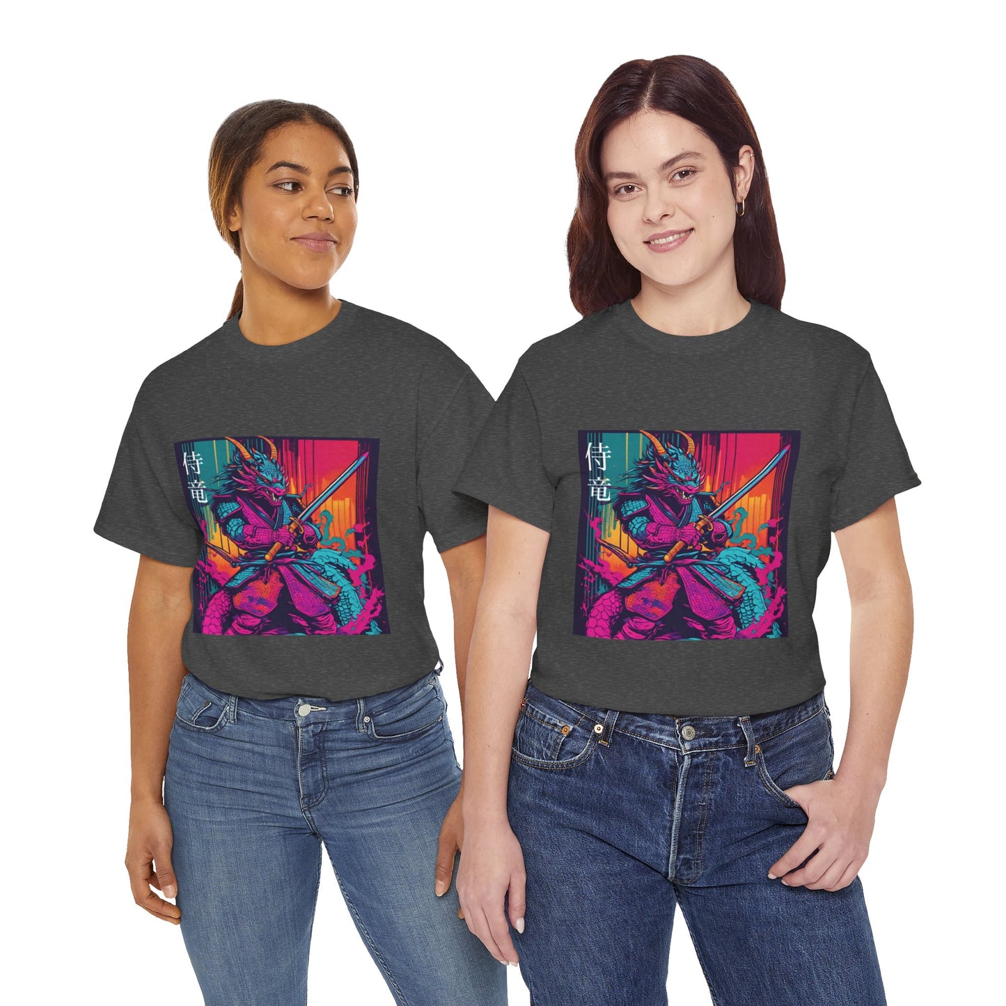 Dragon Samurai Pop Art - Flashlander Gym Shirt